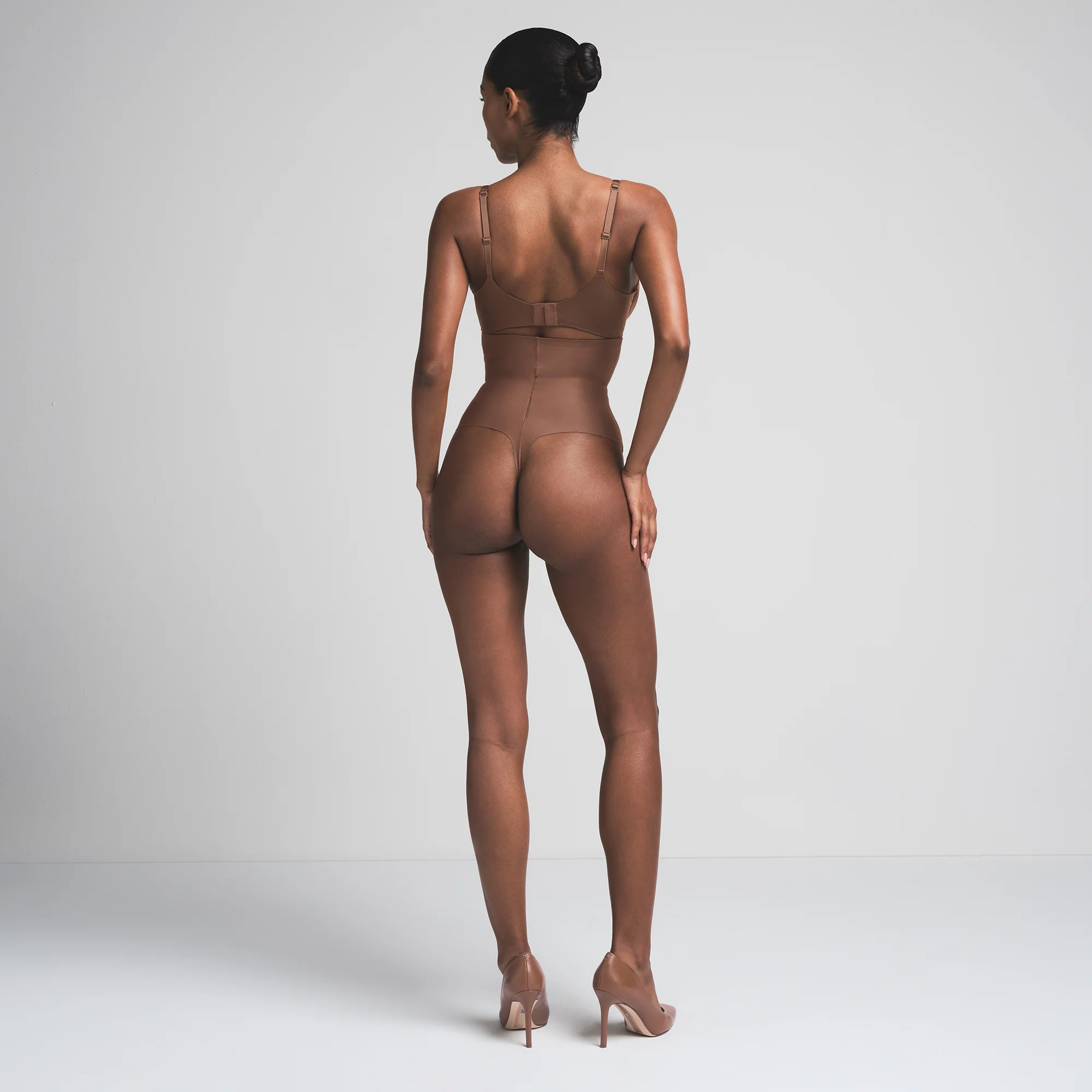 SKIMS BODY CORE SCULPT HIGH-WAISTED THONG | ONYX