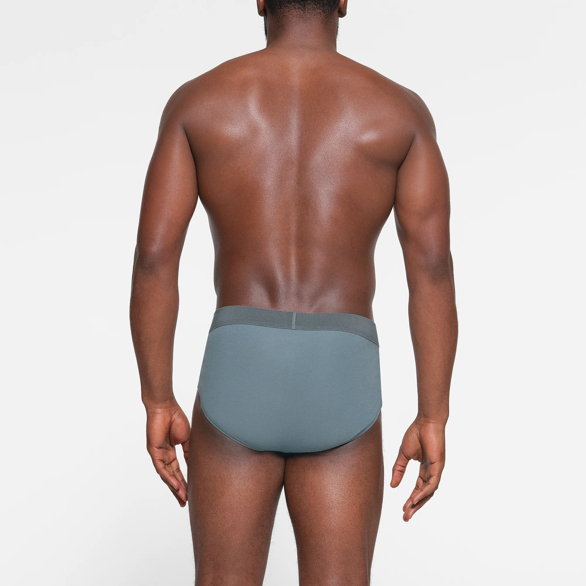 SKIMS COTTON MENS BRIEF | RUSSET