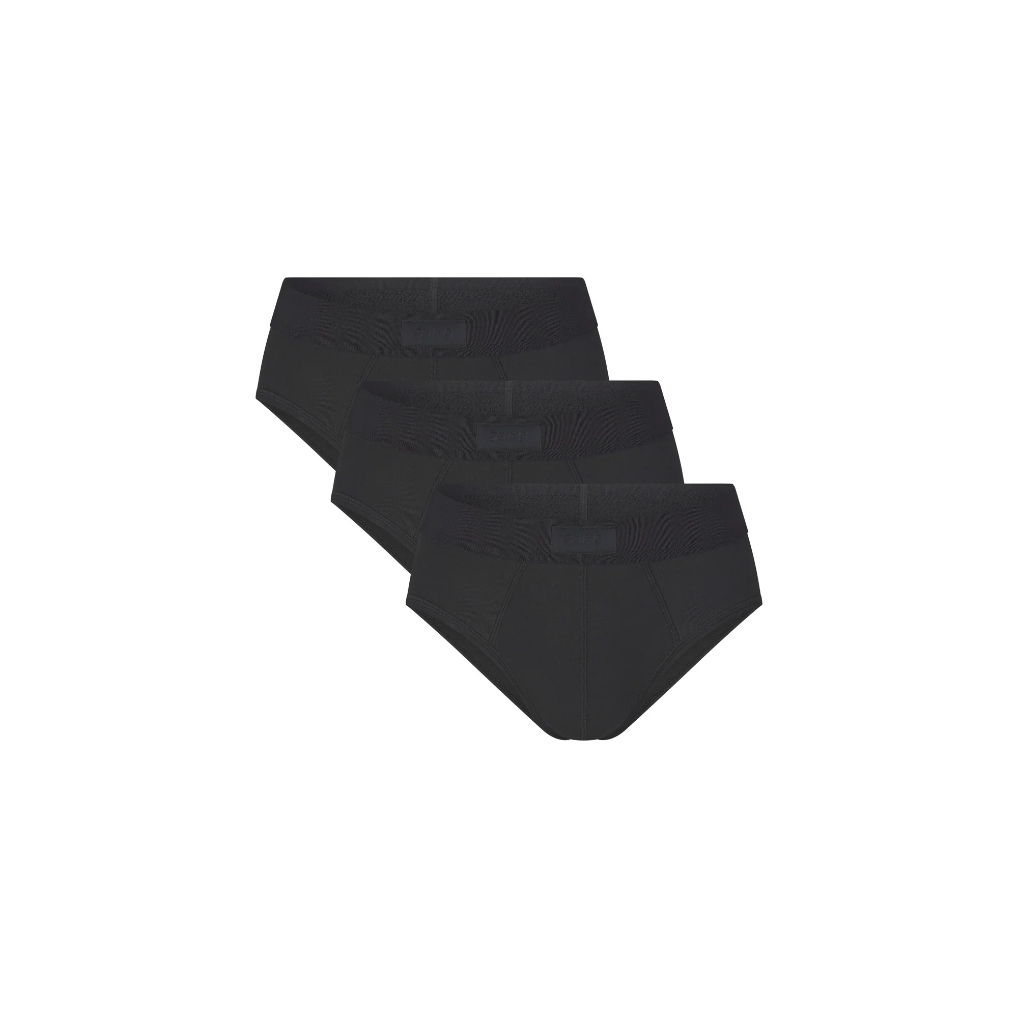 SKIMS COTTON MENS BRIEF 3-PACK | RUSSET MULTI