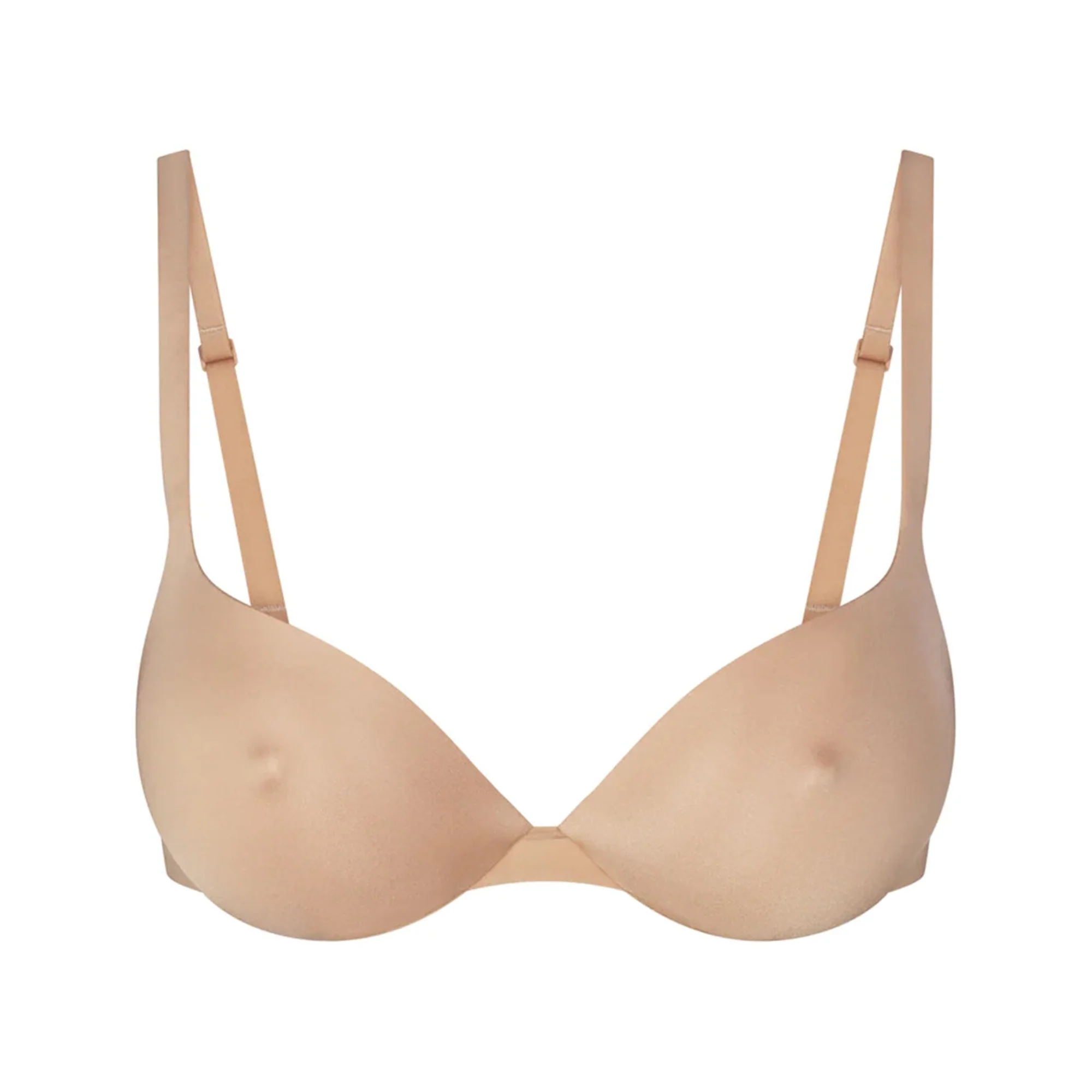 SKIMS ULTIMATE NIPPLE PUSH-UP BRA | CLAY
