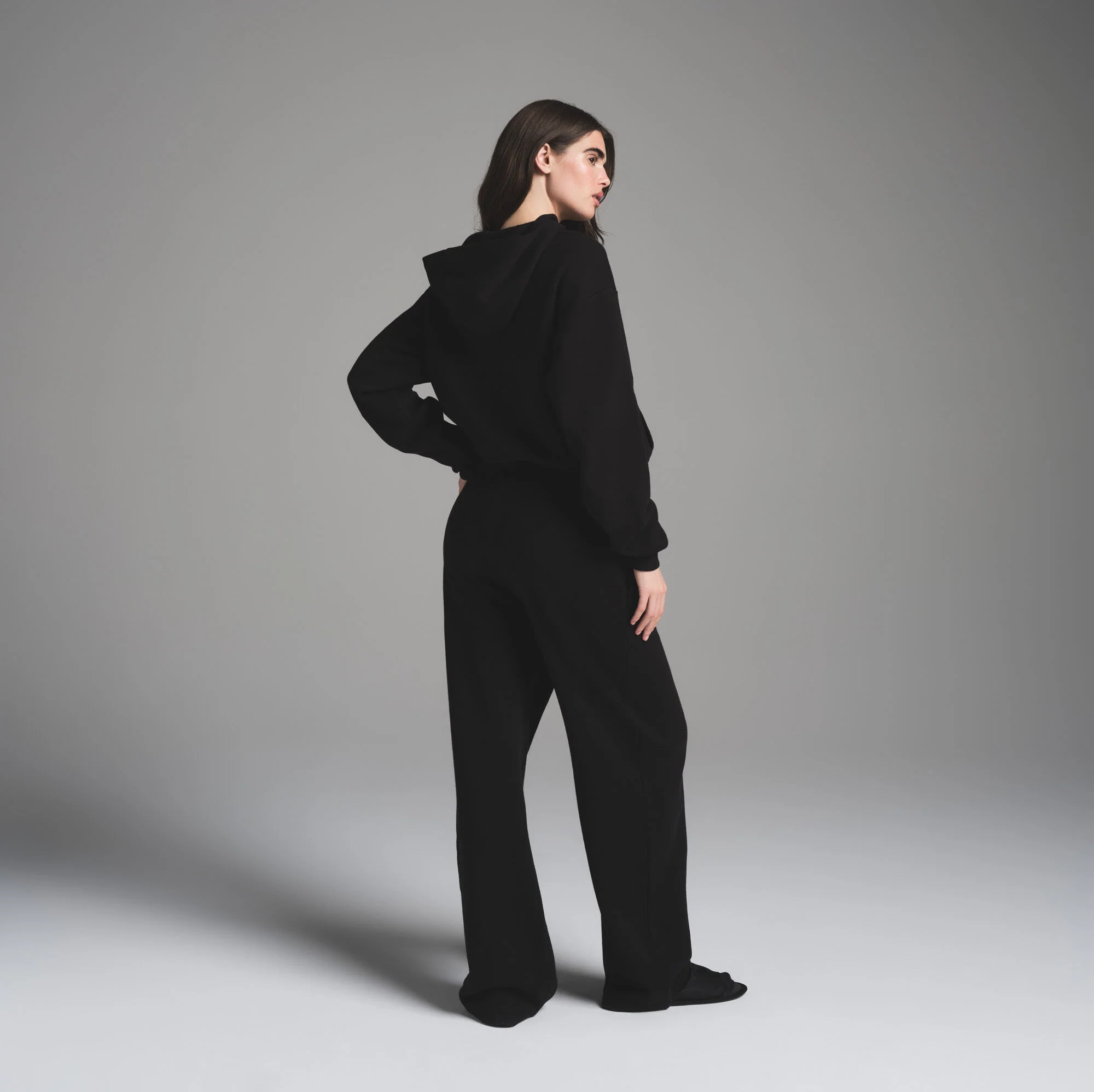 COTTON FLEECE CLASSIC HOODIE | LIGHT HEATHER GREY