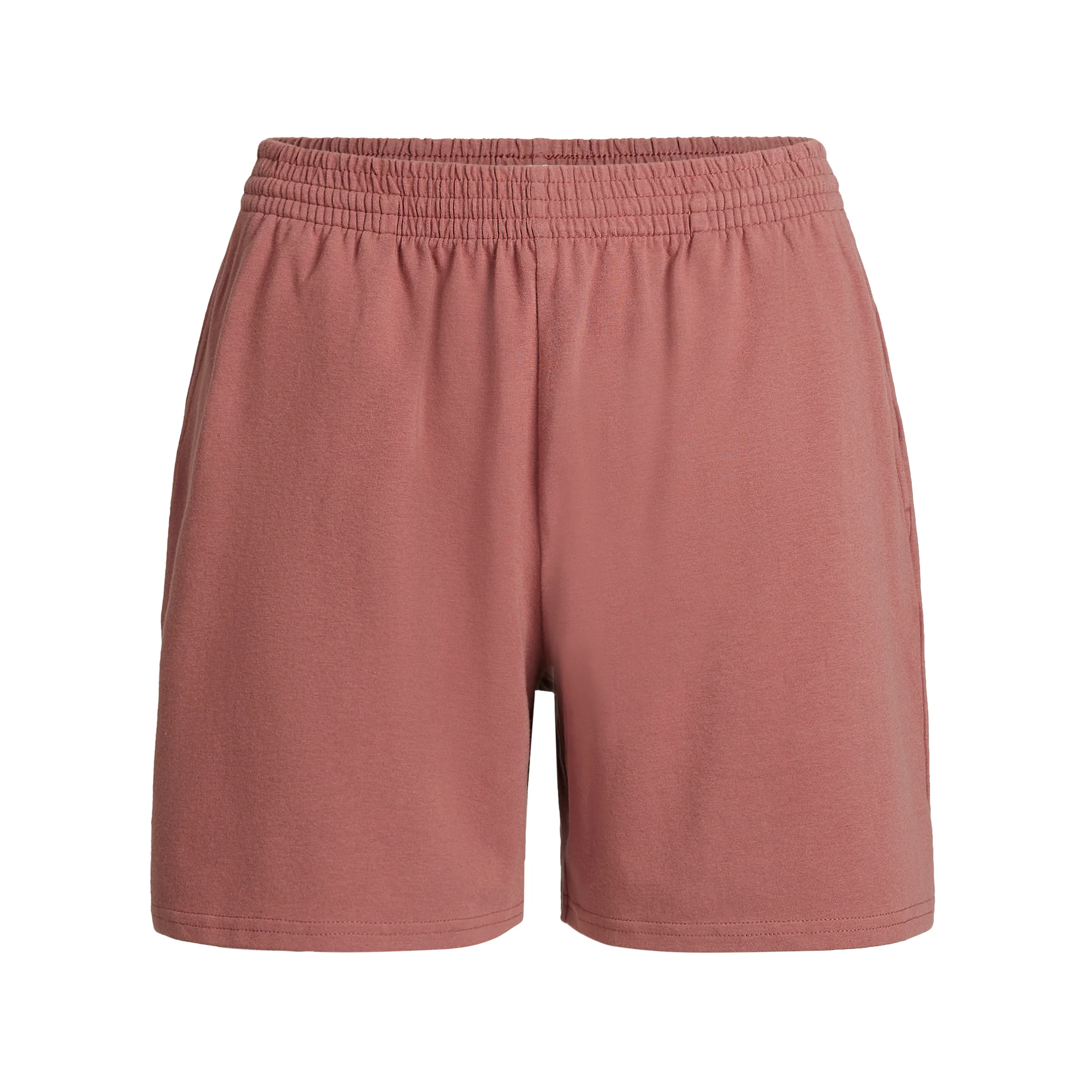 COTTON JERSEY CLASSIC SHORT | REDWOOD