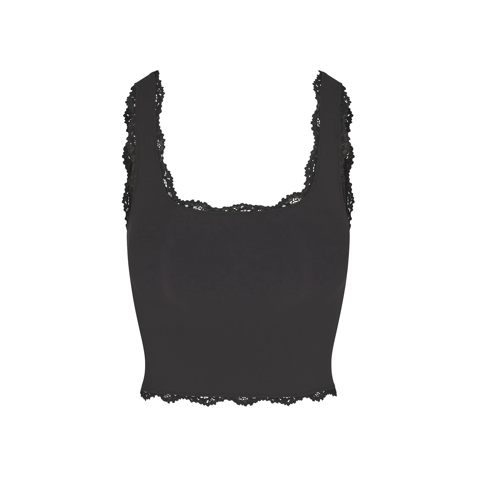 FITS EVERYBODY LACE TANK | ONYX