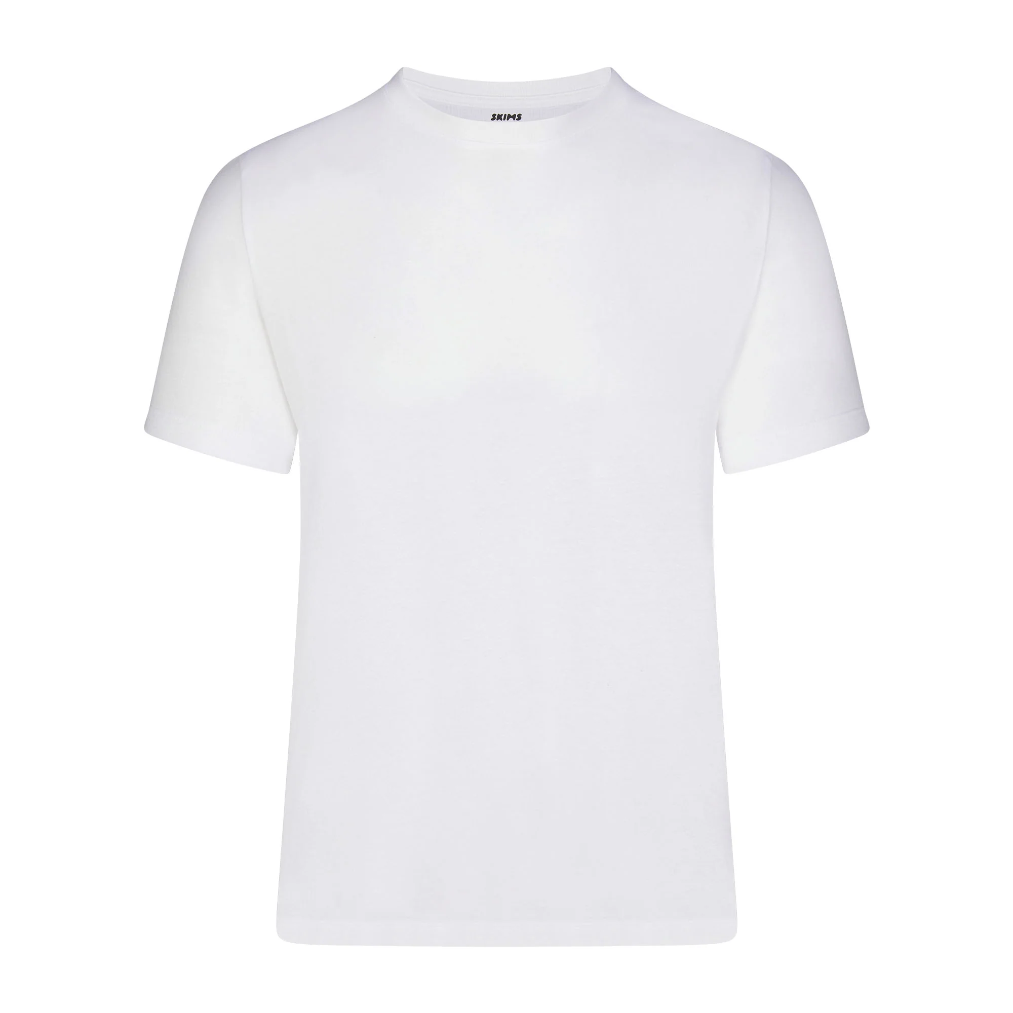 SKIMS COTTON MENS CLASSIC T-SHIRT | CHALK