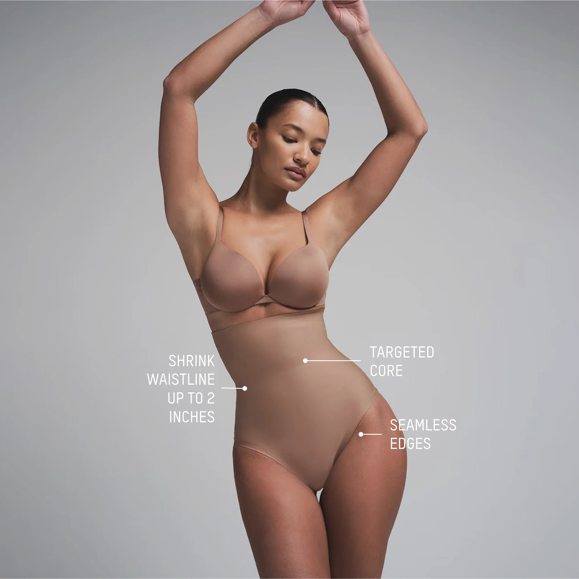 SKIMS BODY CORE SCULPT HIGH-WAISTED BRIEF | ONYX