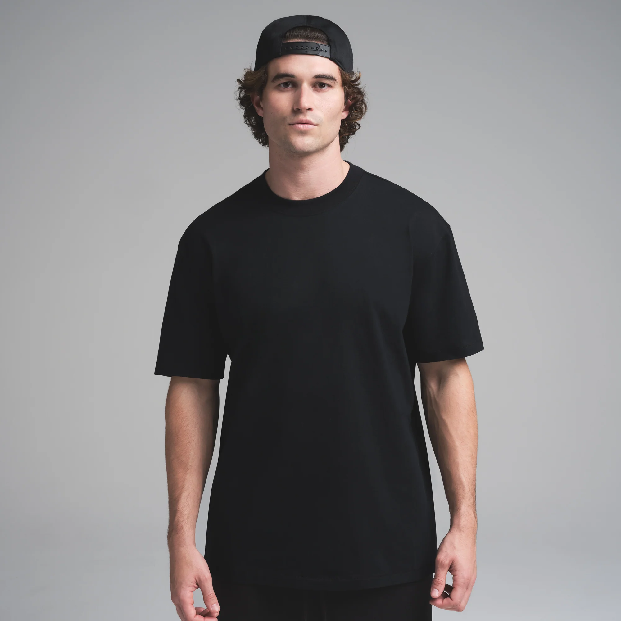 HEAVYWEIGHT COTTON MENS RELAXED T-SHIRT | CHALK