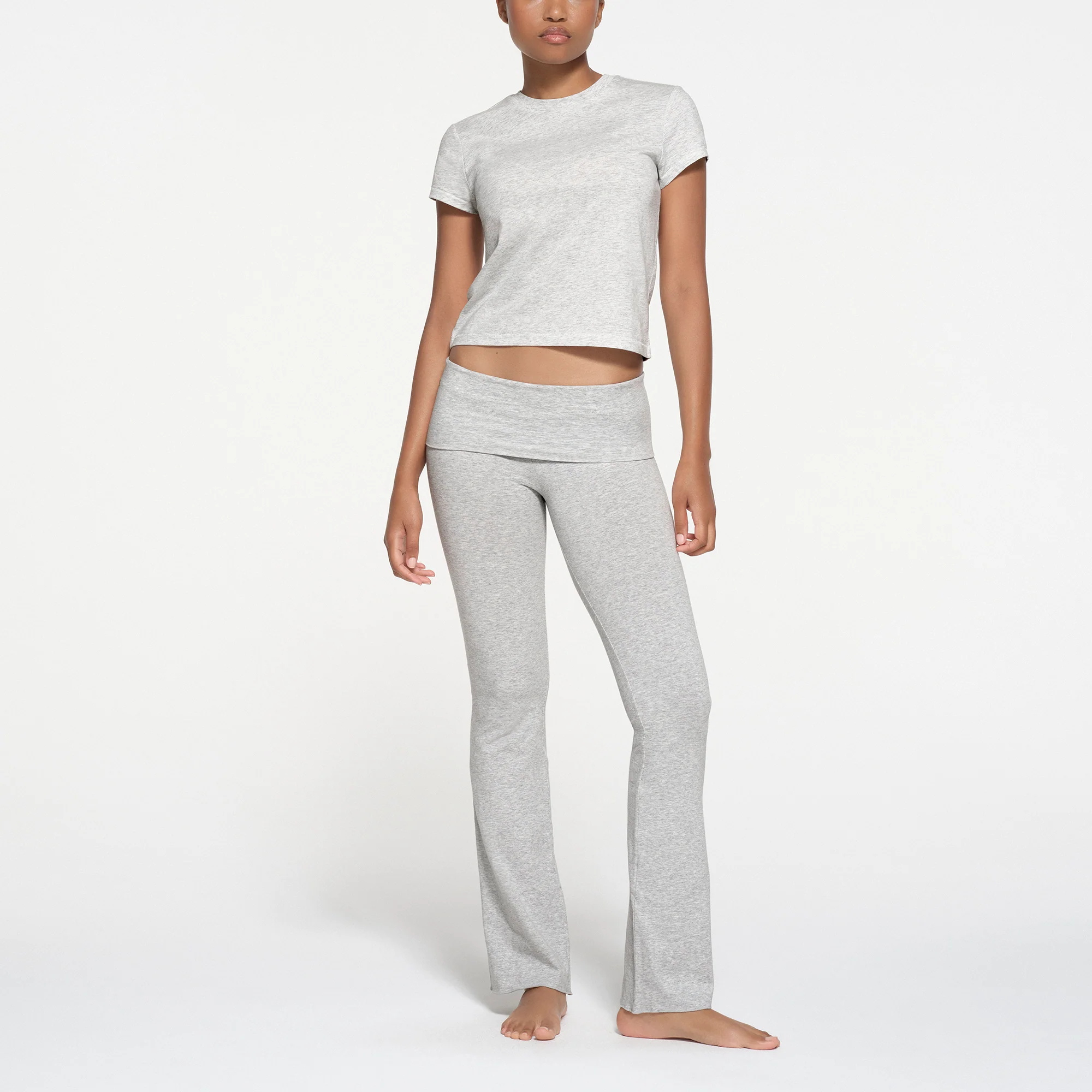 RELAXED TEES SHRUNKEN T-SHIRT | SNOW