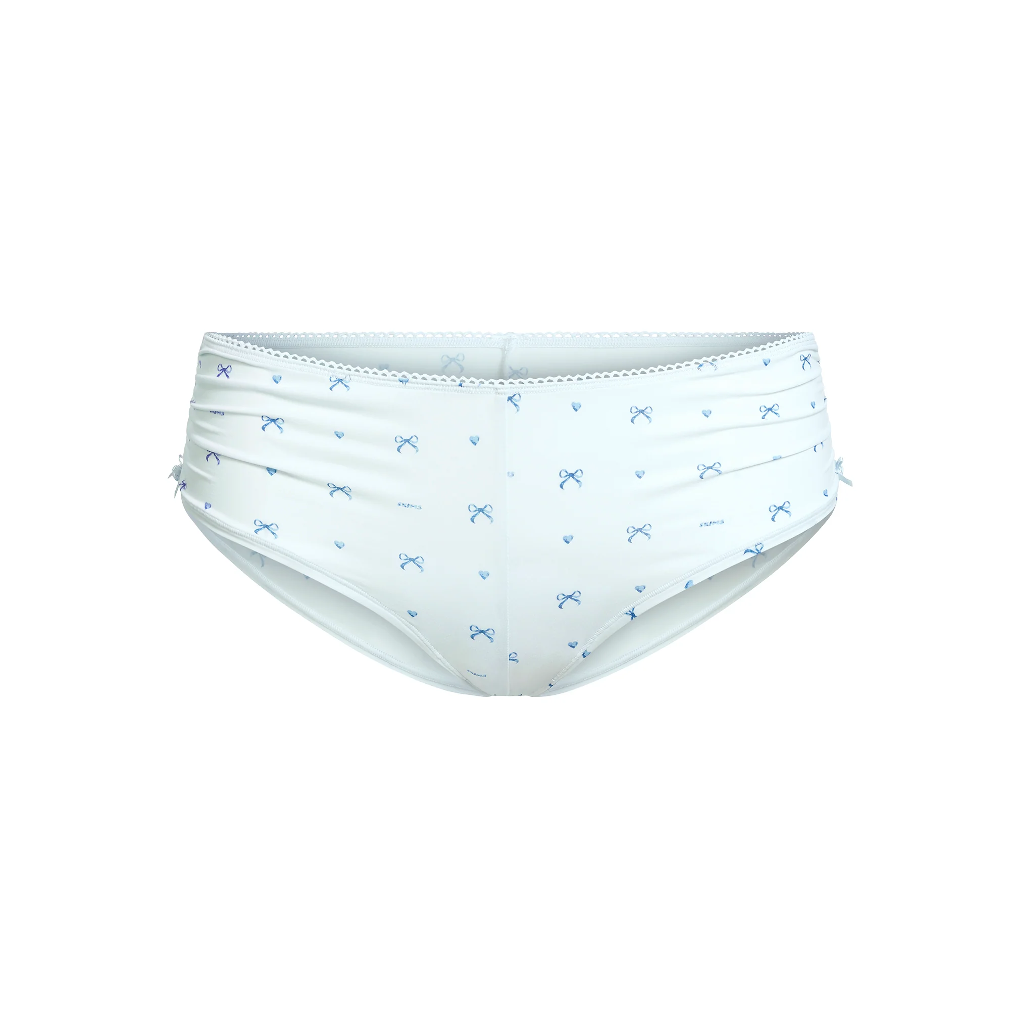 FITS EVERYBODY PICOT TANK AND HIPSTER SET | CLOUD BOW PRINT