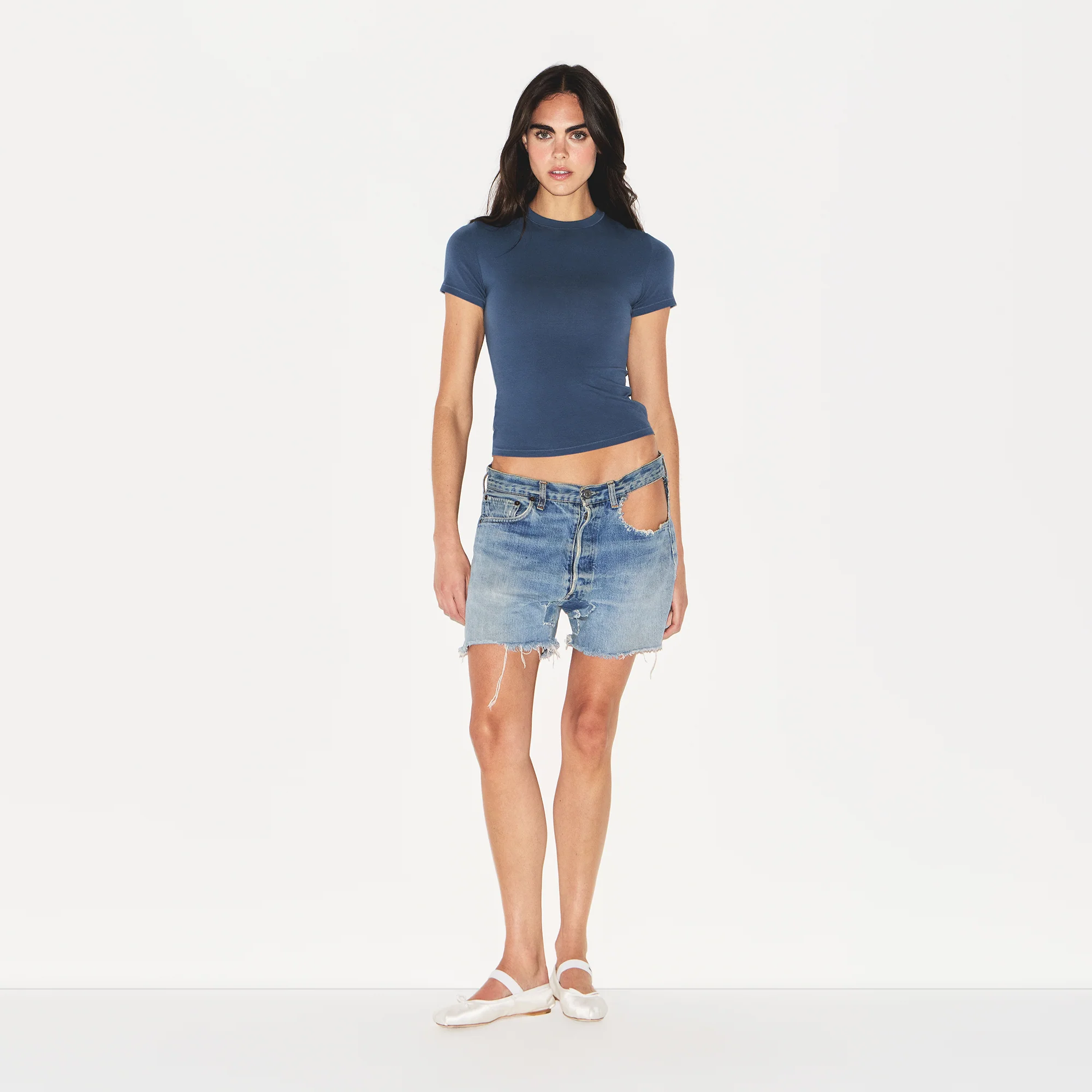 COTTON JERSEY T-SHIRT | HARBOR