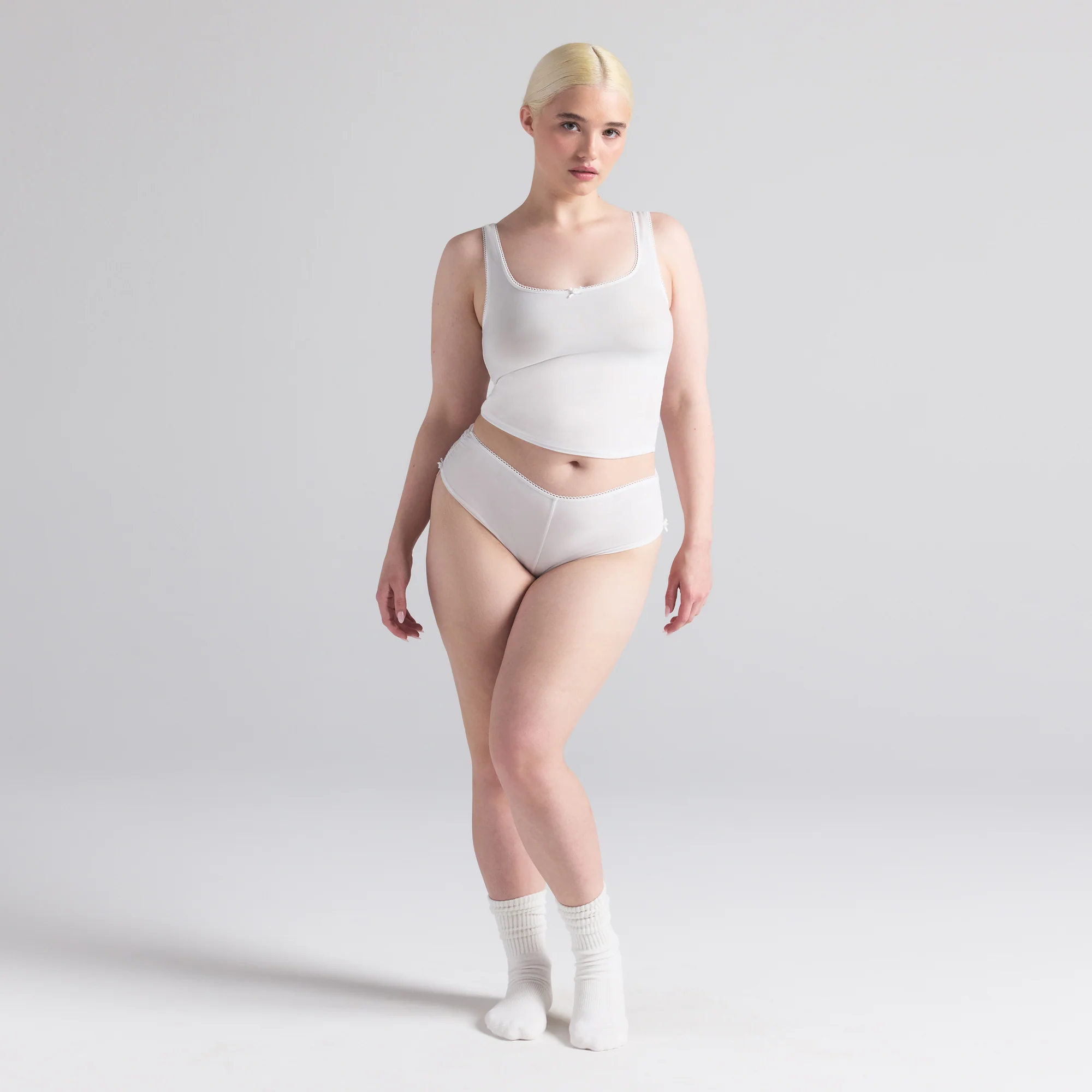 FITS EVERYBODY PICOT TANK AND HIPSTER SET | MARBLE