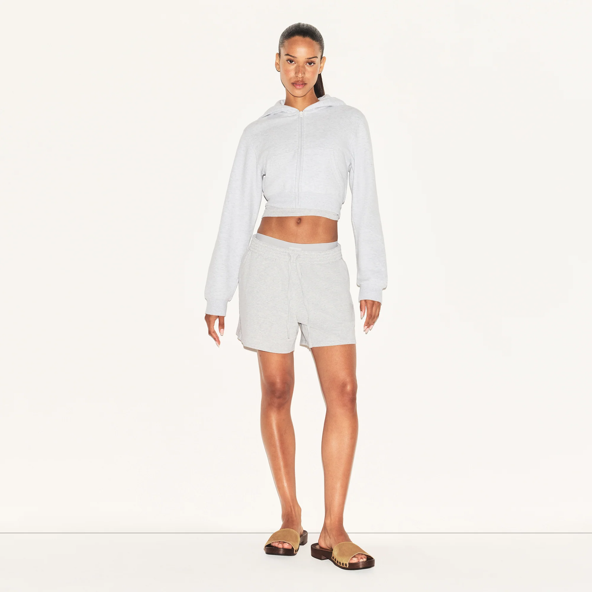 COTTON JERSEY CLASSIC SHORT | RUBY