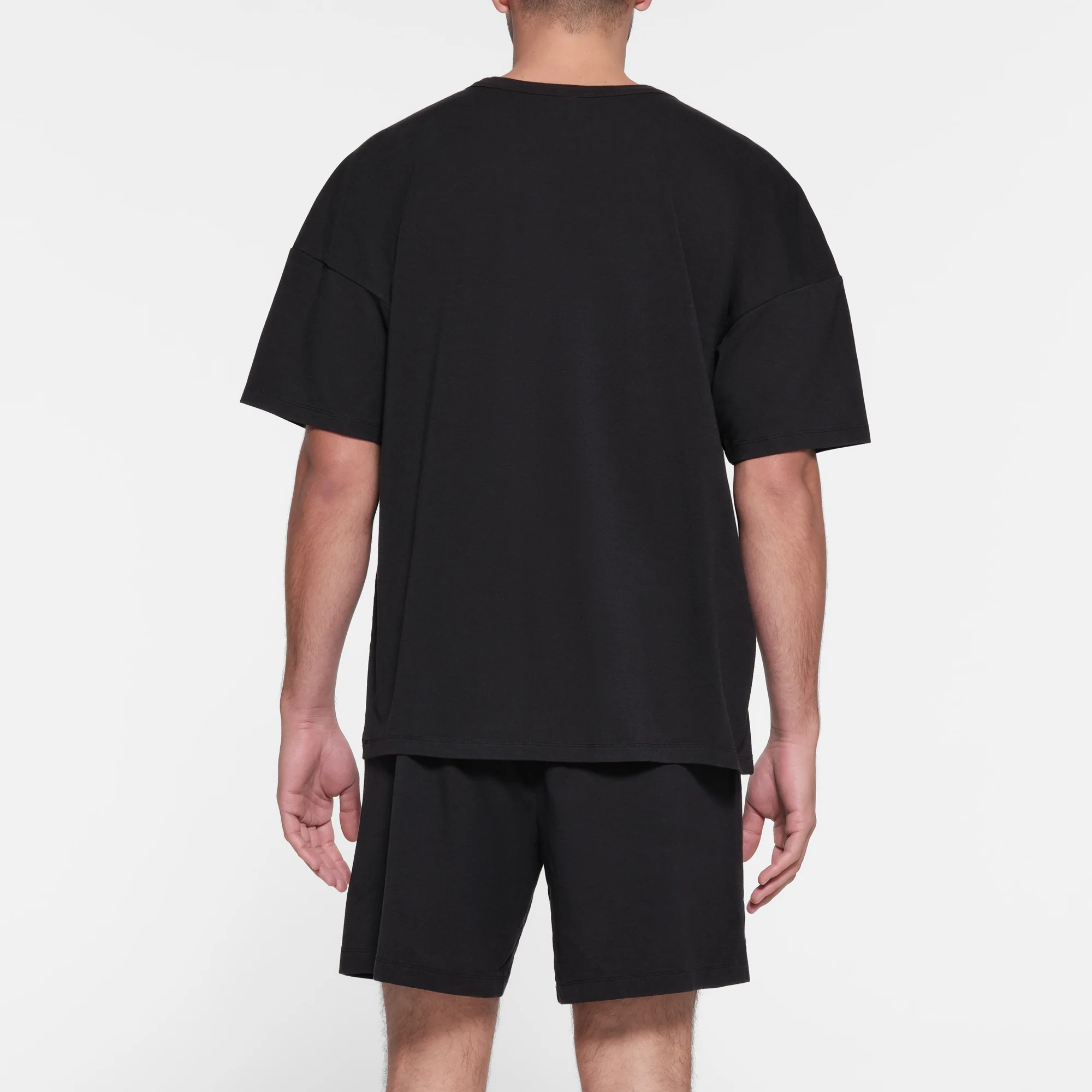 JERSEY LOUNGE MENS OVERSIZED T-SHIRT | ASH