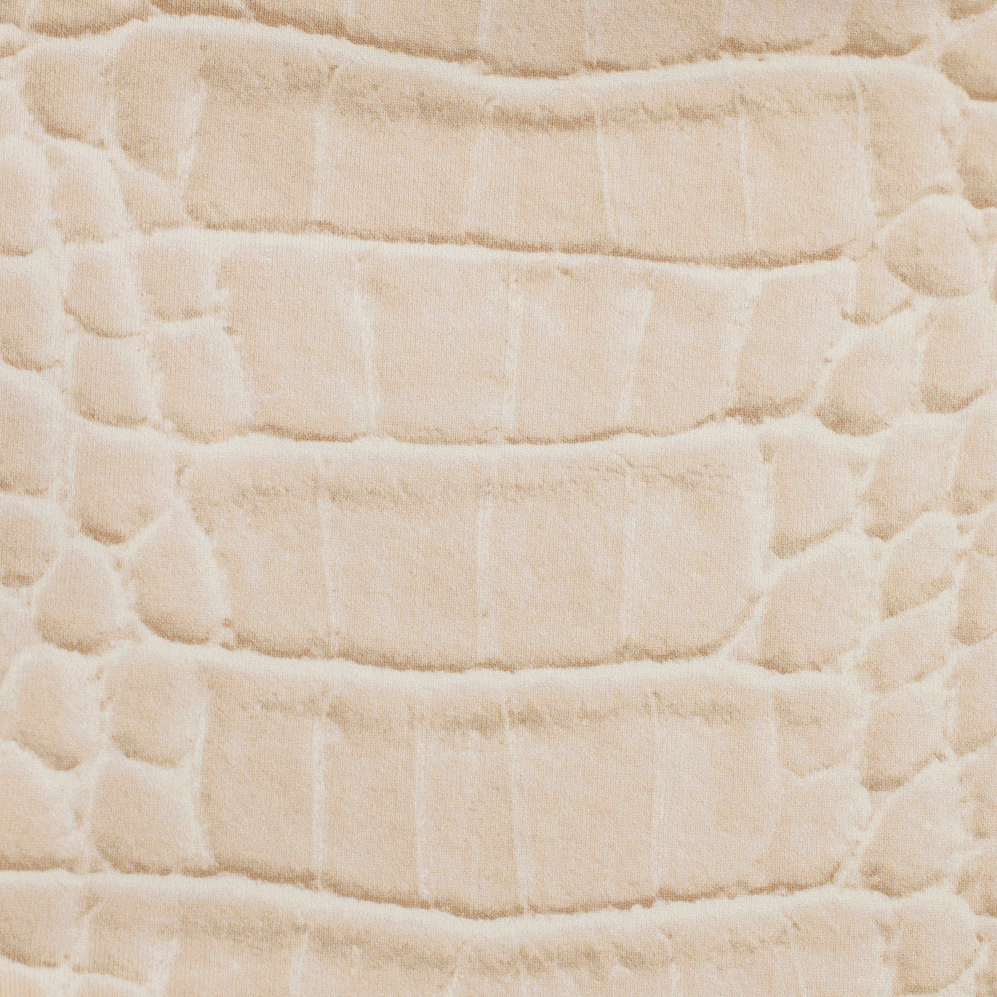 SIGNATURE SWIM DIPPED TIE BIKINI BOTTOM | EGRET CROCODILE PRINT