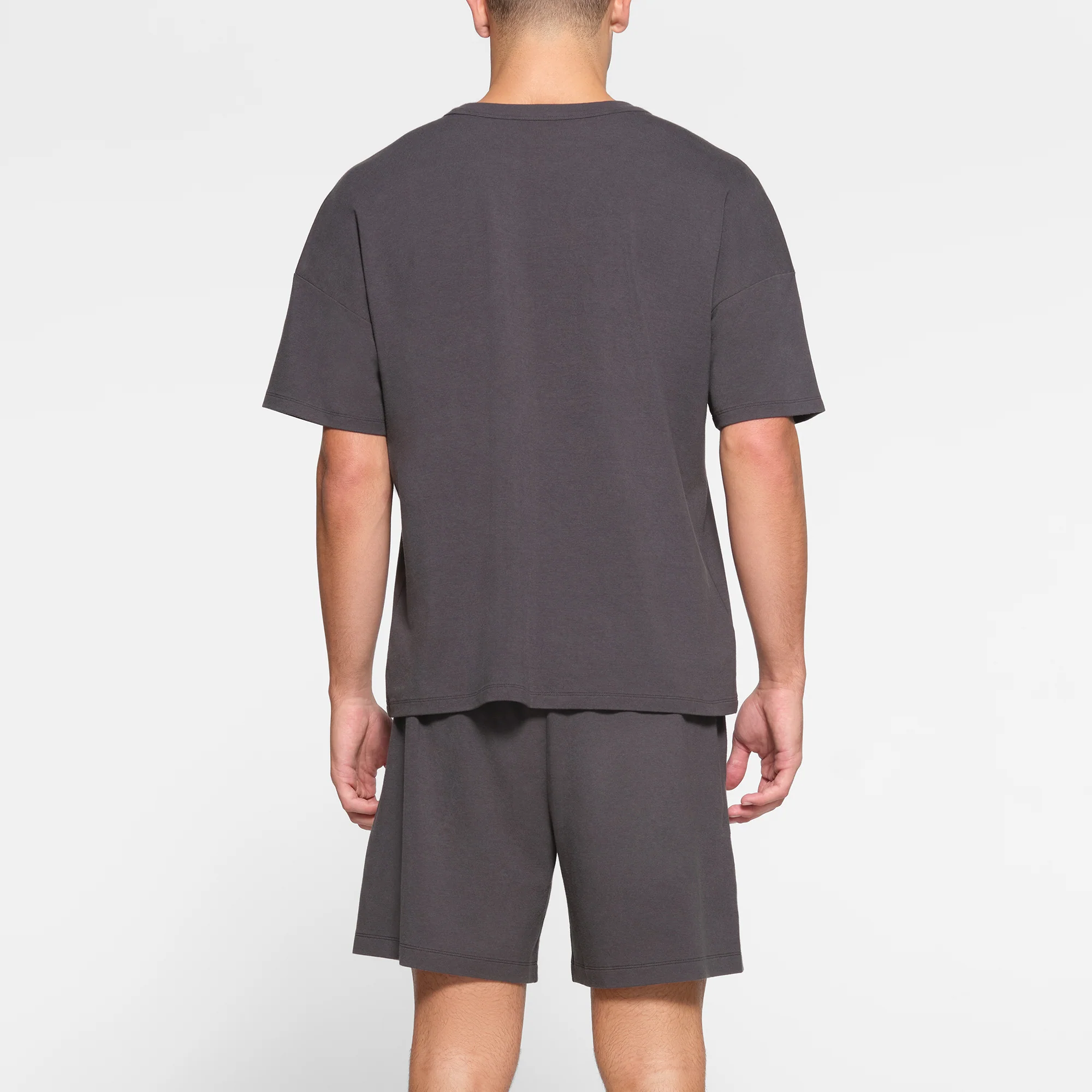 JERSEY LOUNGE MENS OVERSIZED T-SHIRT | ASH