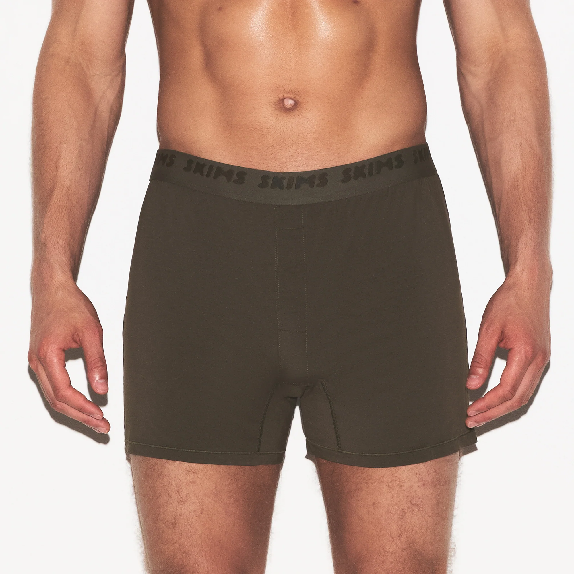 SKIMS STRETCH MENS KNIT BOXER 3-PACK | LAUREL MULTI