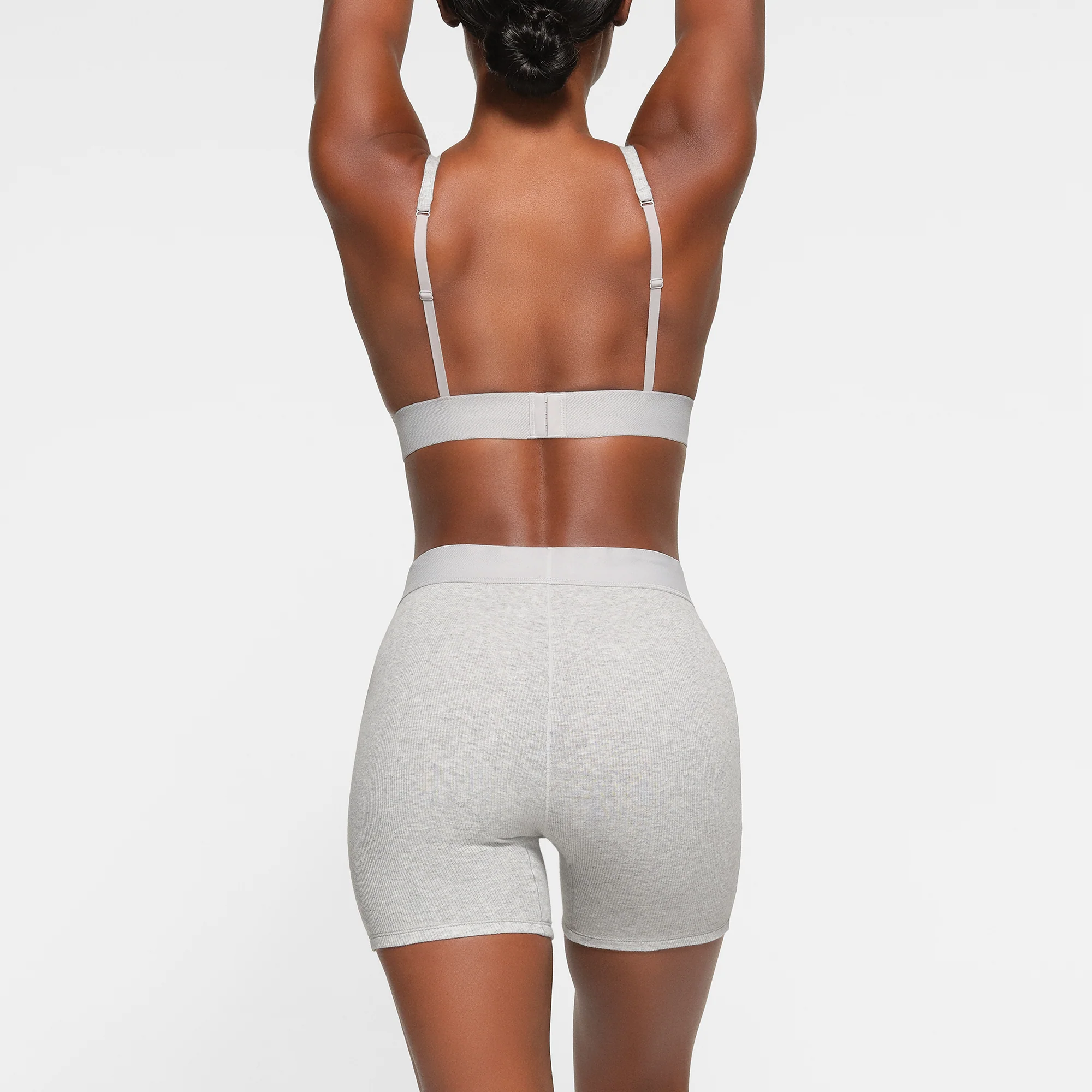 COTTON RIB BOXER | SNOW STRAWBERRY PRINT