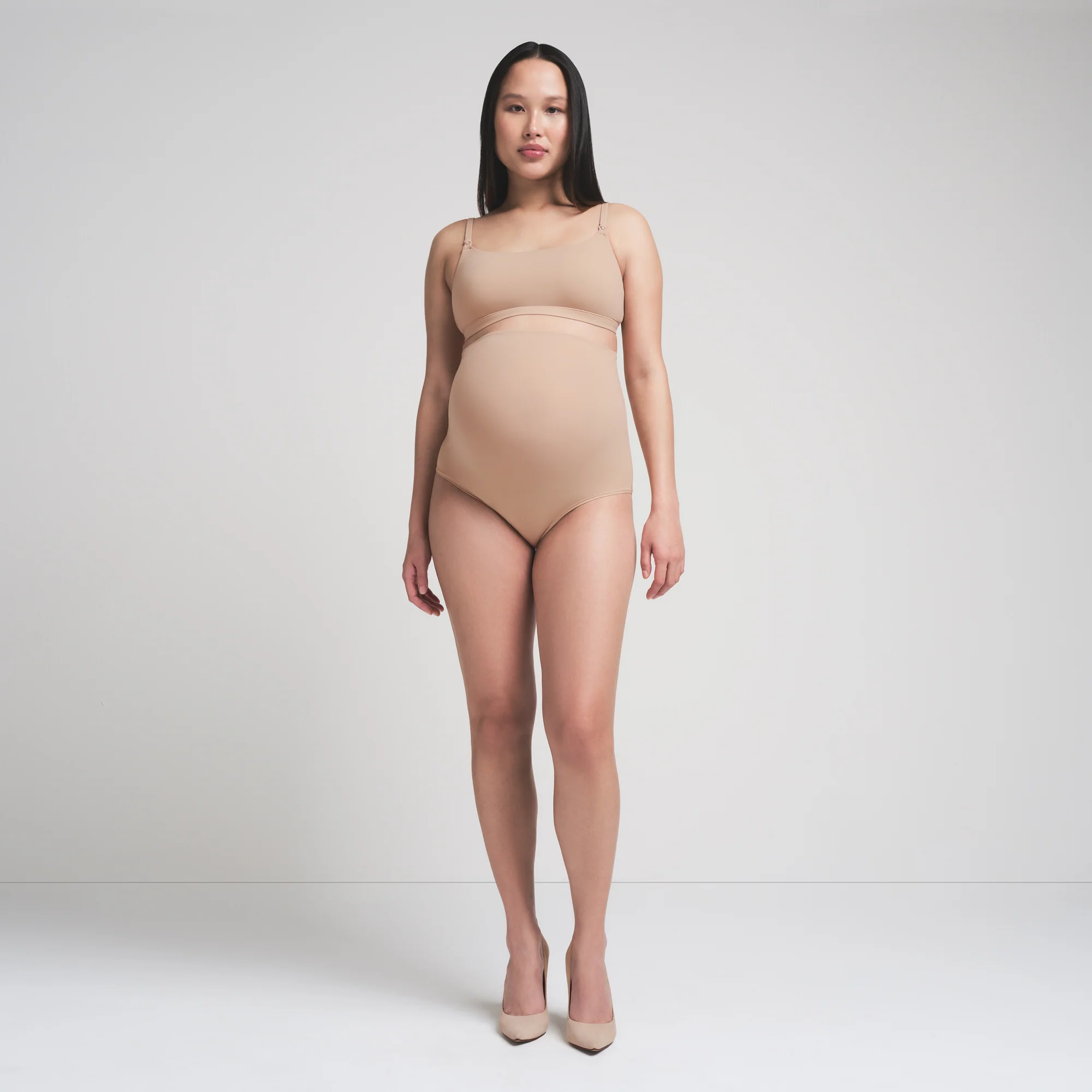 FITS EVERYBODY MATERNITY HIGH-WAISTED BRIEF | ONYX