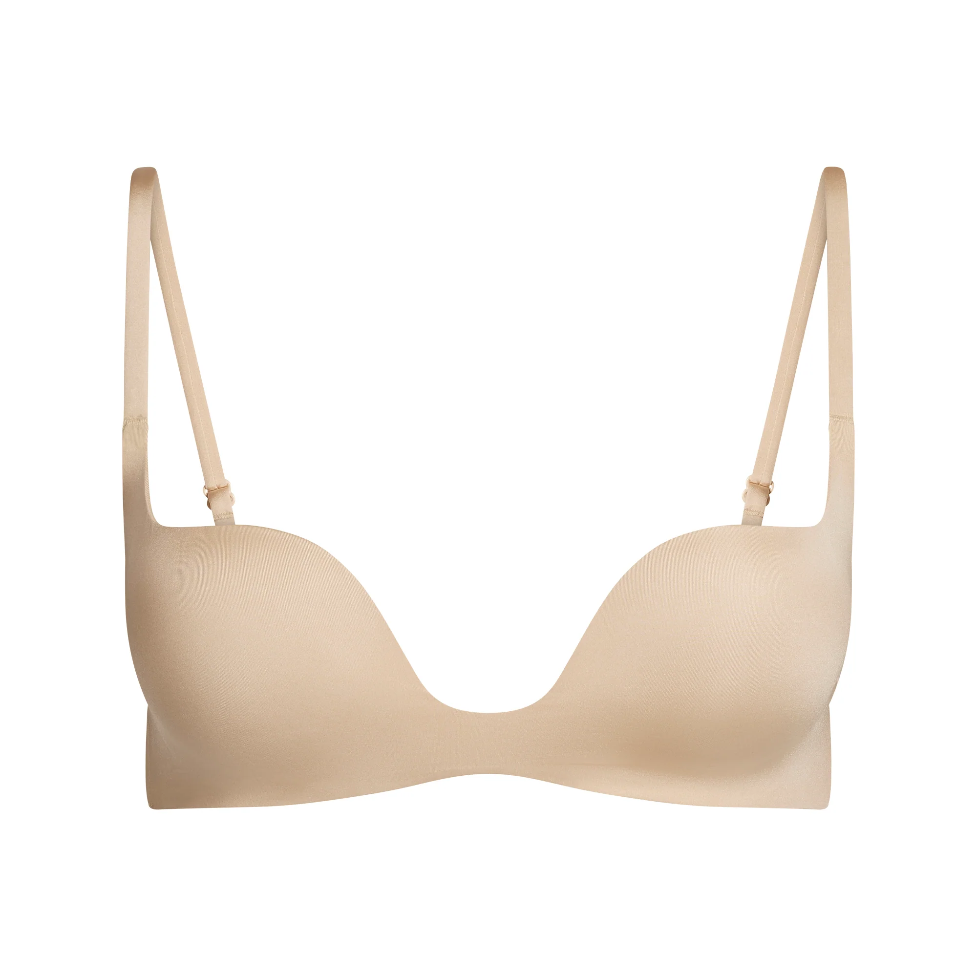 WIRELESS FORM SQUARE NECK BRA | CLAY