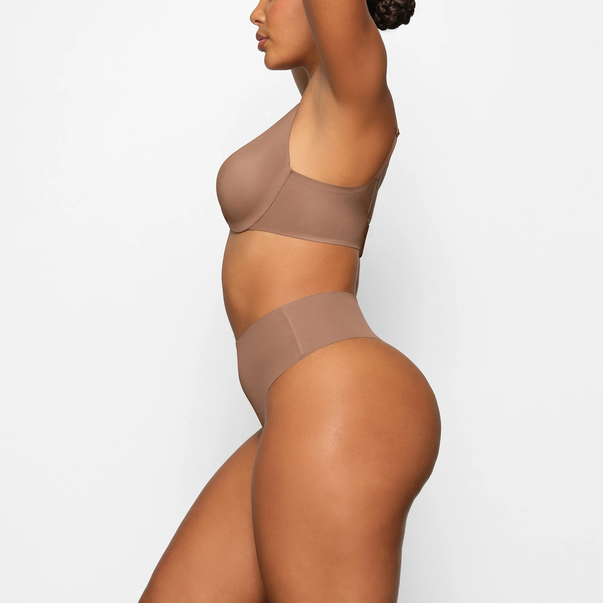 SMOOTHING INTIMATES HIGH-WAISTED THONG | ONYX