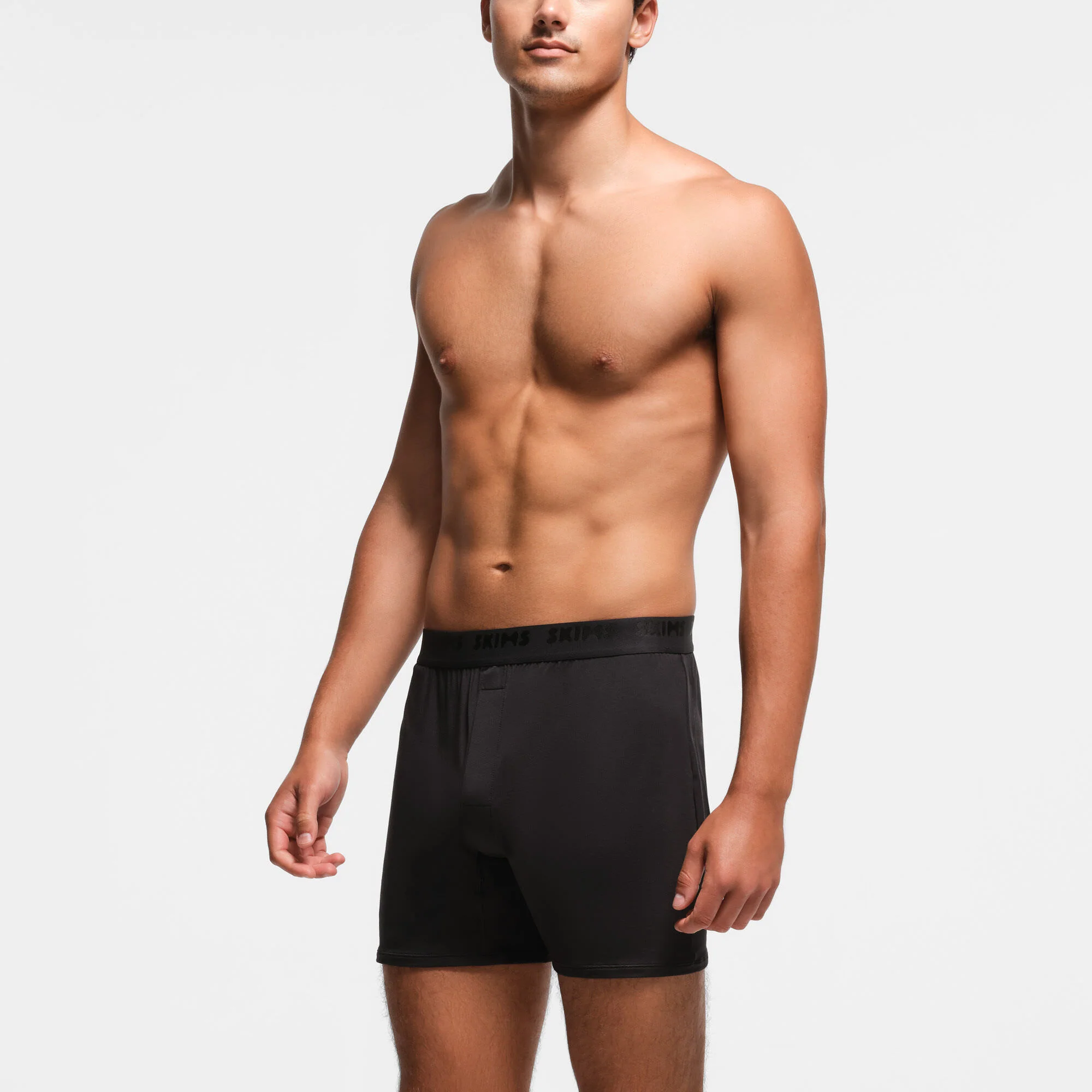 SKIMS STRETCH MENS KNIT BOXER | LAUREL