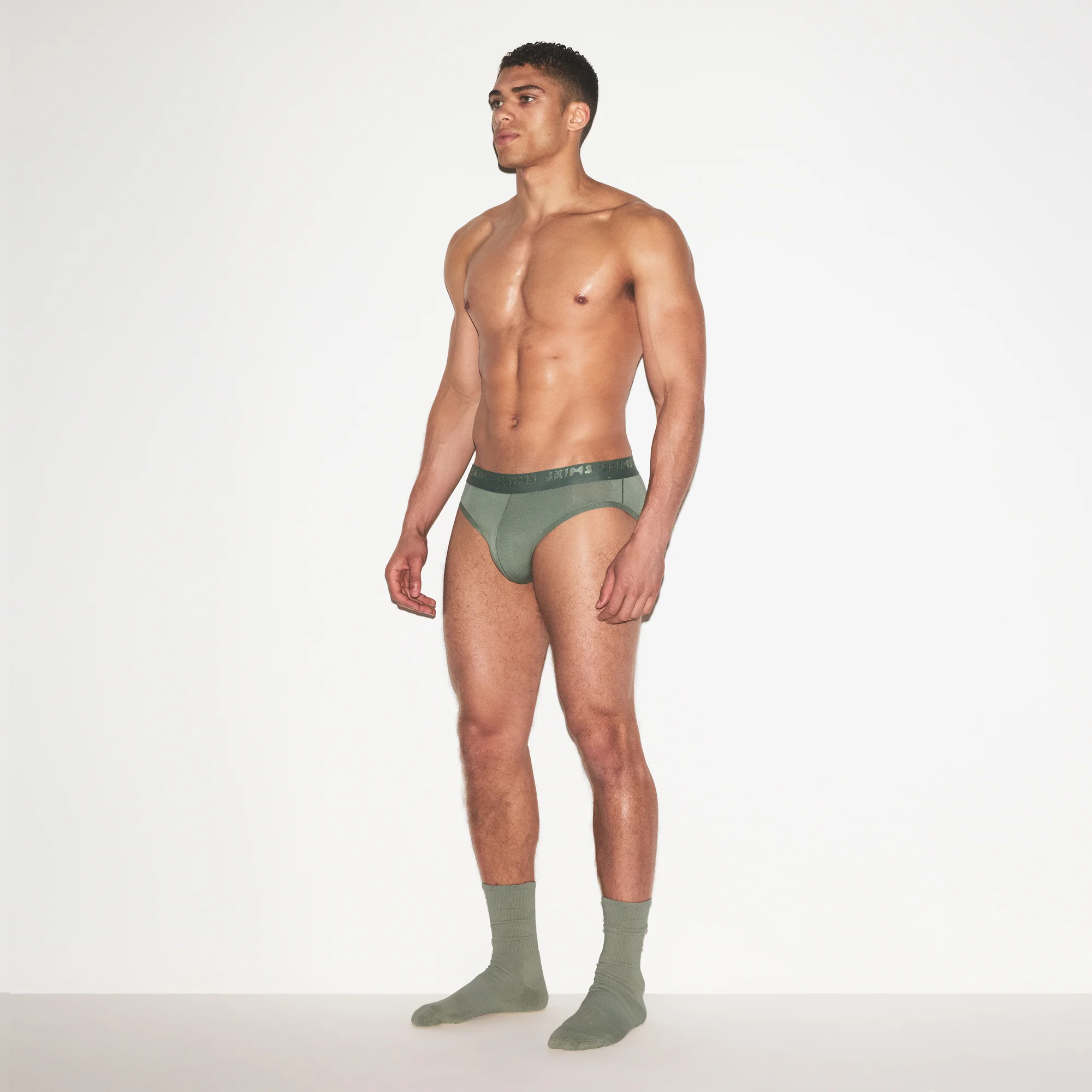 SKIMS STRETCH MENS BRIEF 3-PACK | LAUREL MULTI