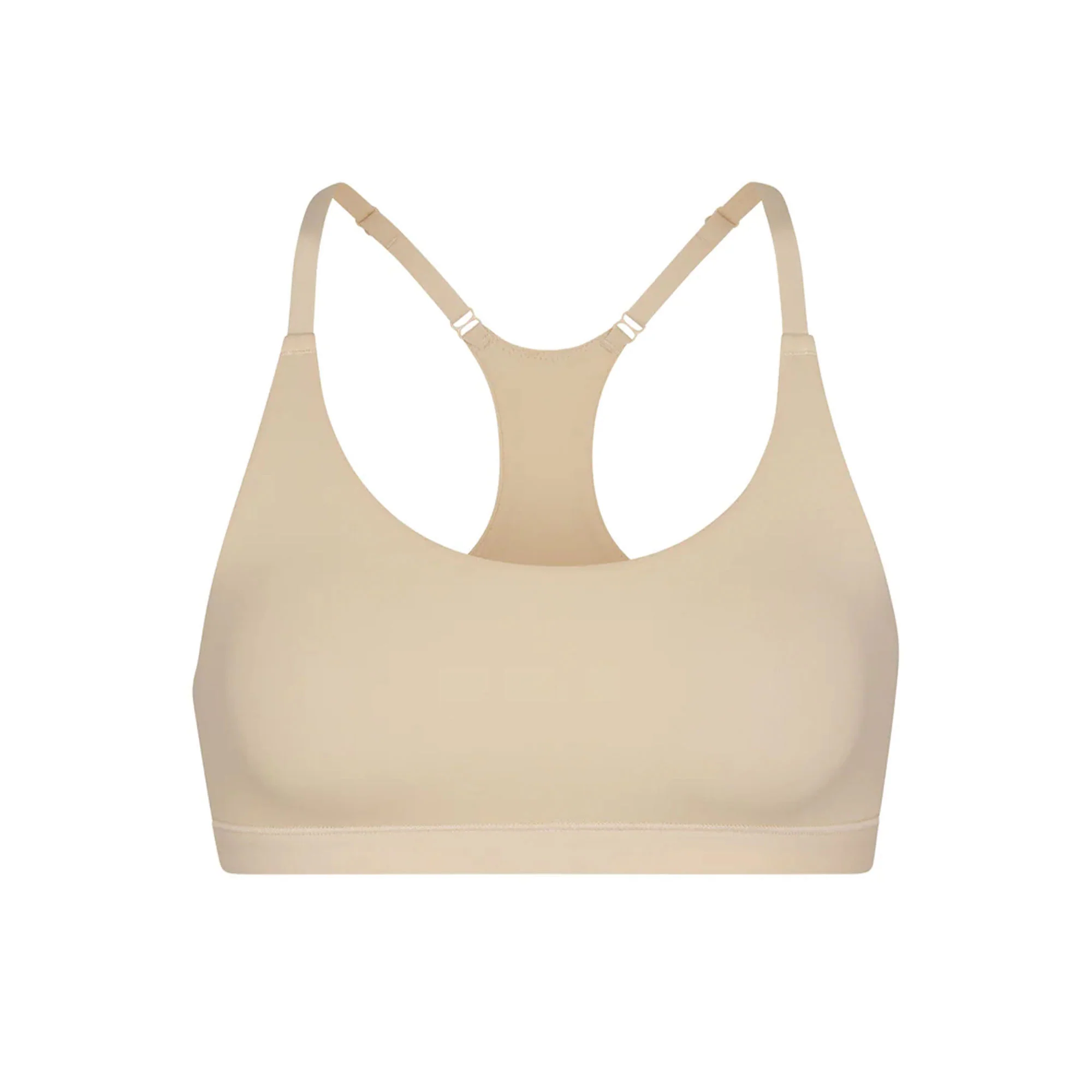 FITS EVERYBODY RACERBACK SCOOP BRALETTE | ONYX