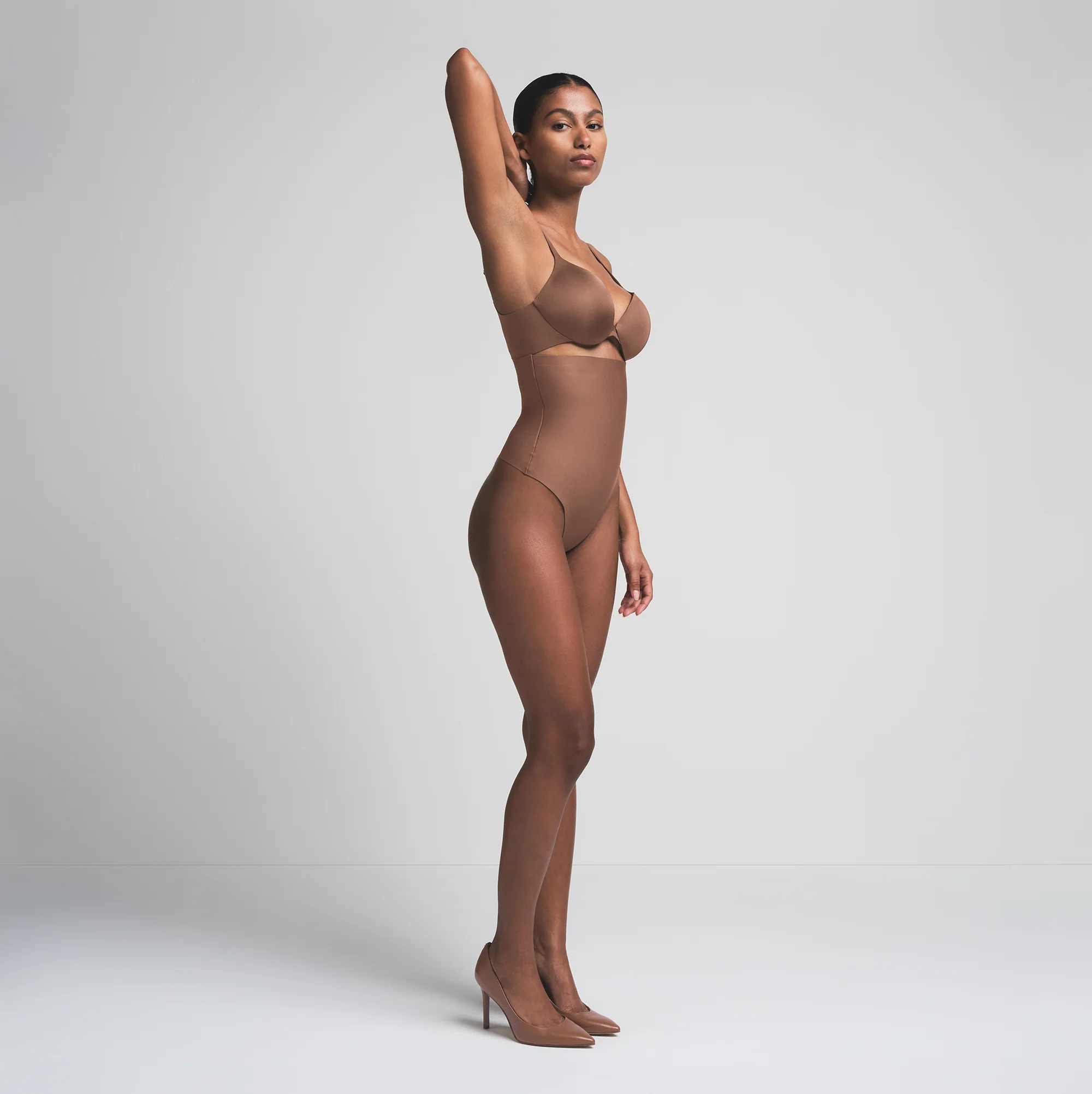 SKIMS BODY CORE SCULPT HIGH-WAISTED THONG | ONYX