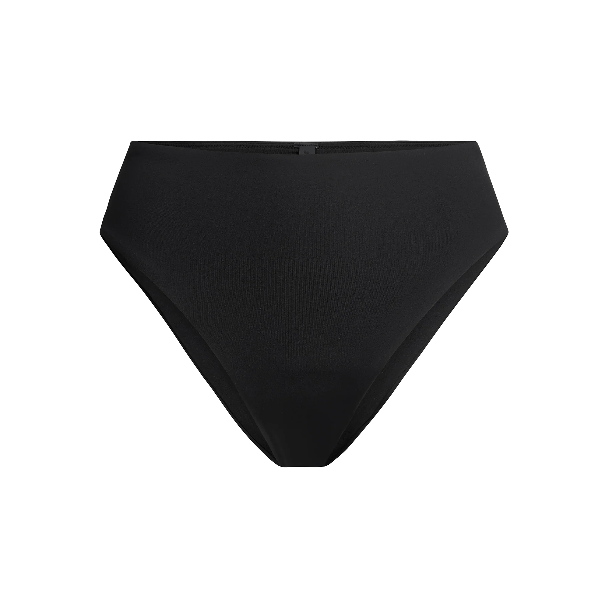 SIGNATURE SWIM HIGH-WAISTED BIKINI BOTTOM | ONYX