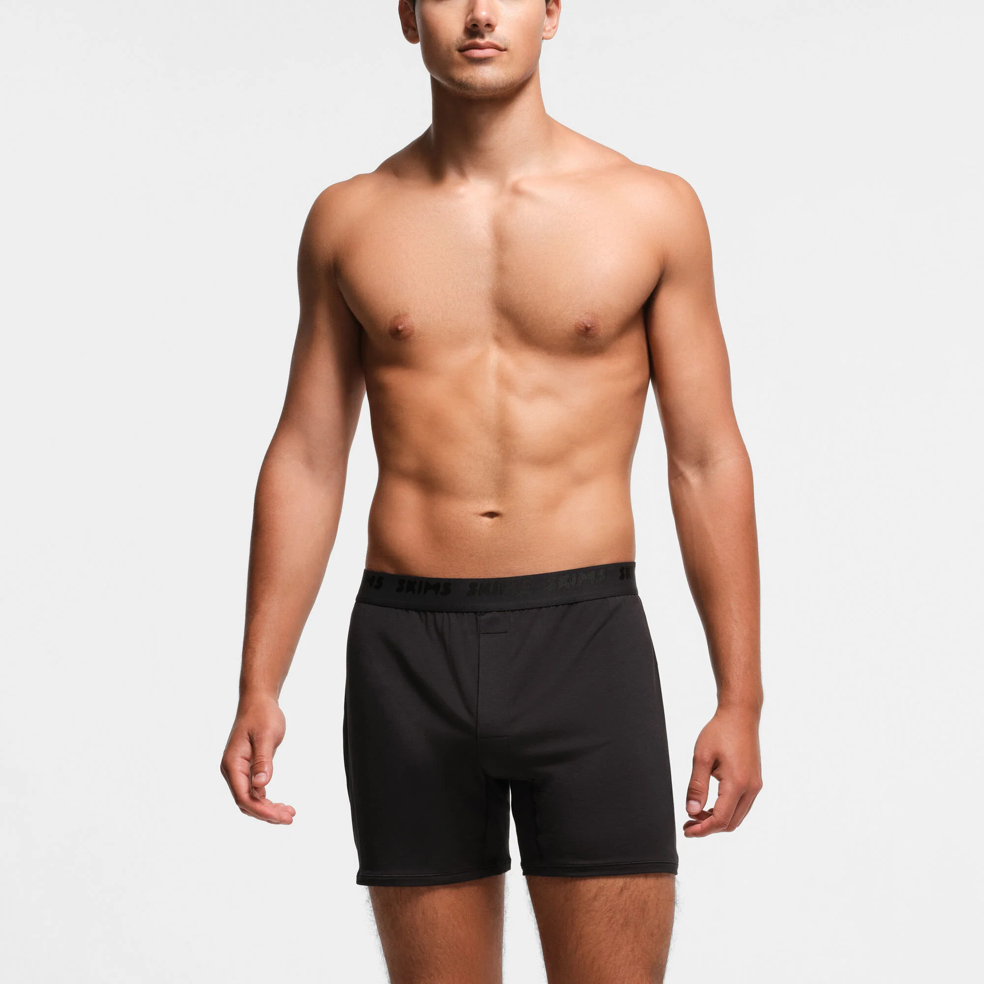 SKIMS STRETCH MENS KNIT BOXER | LAUREL