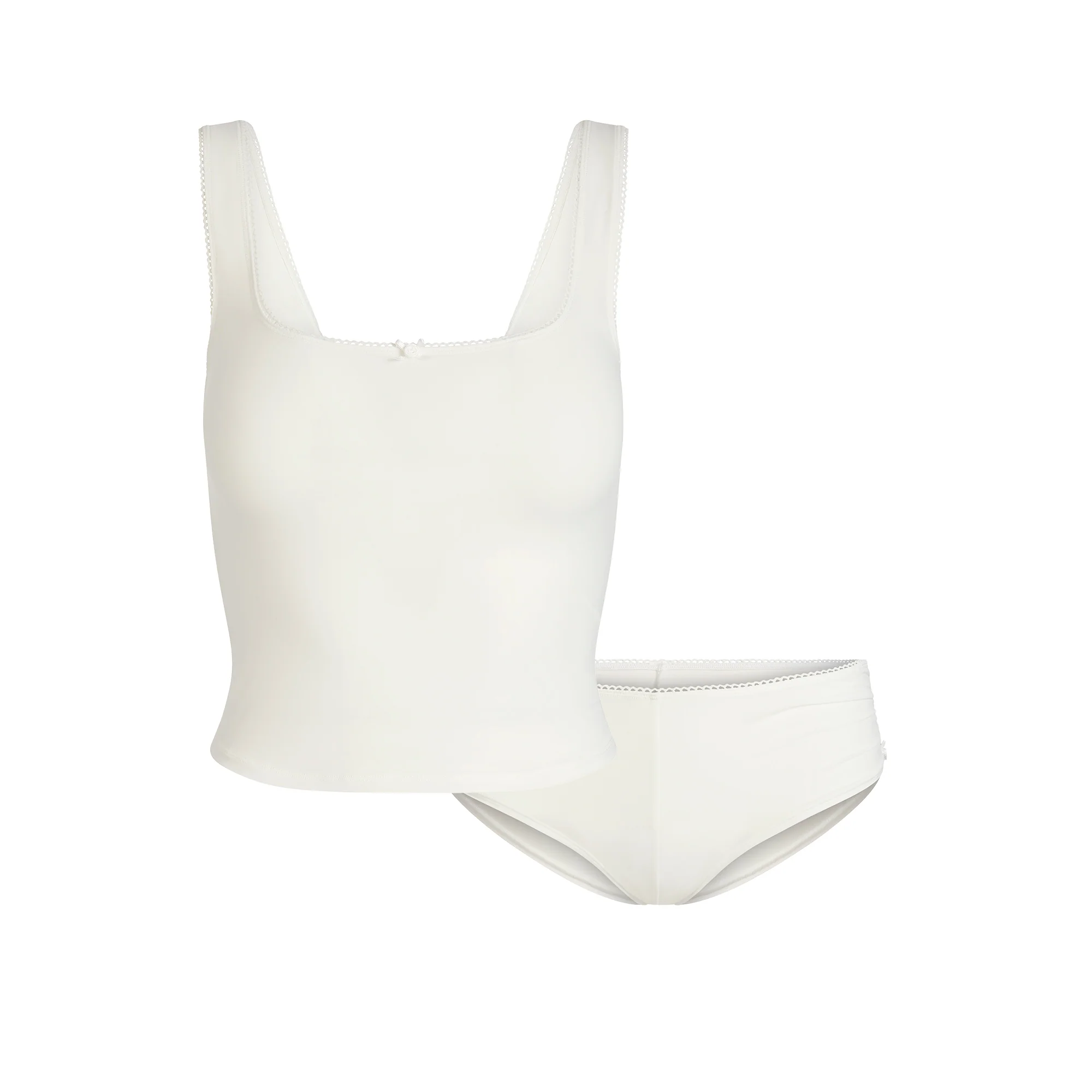 FITS EVERYBODY PICOT TANK AND HIPSTER SET | MARBLE