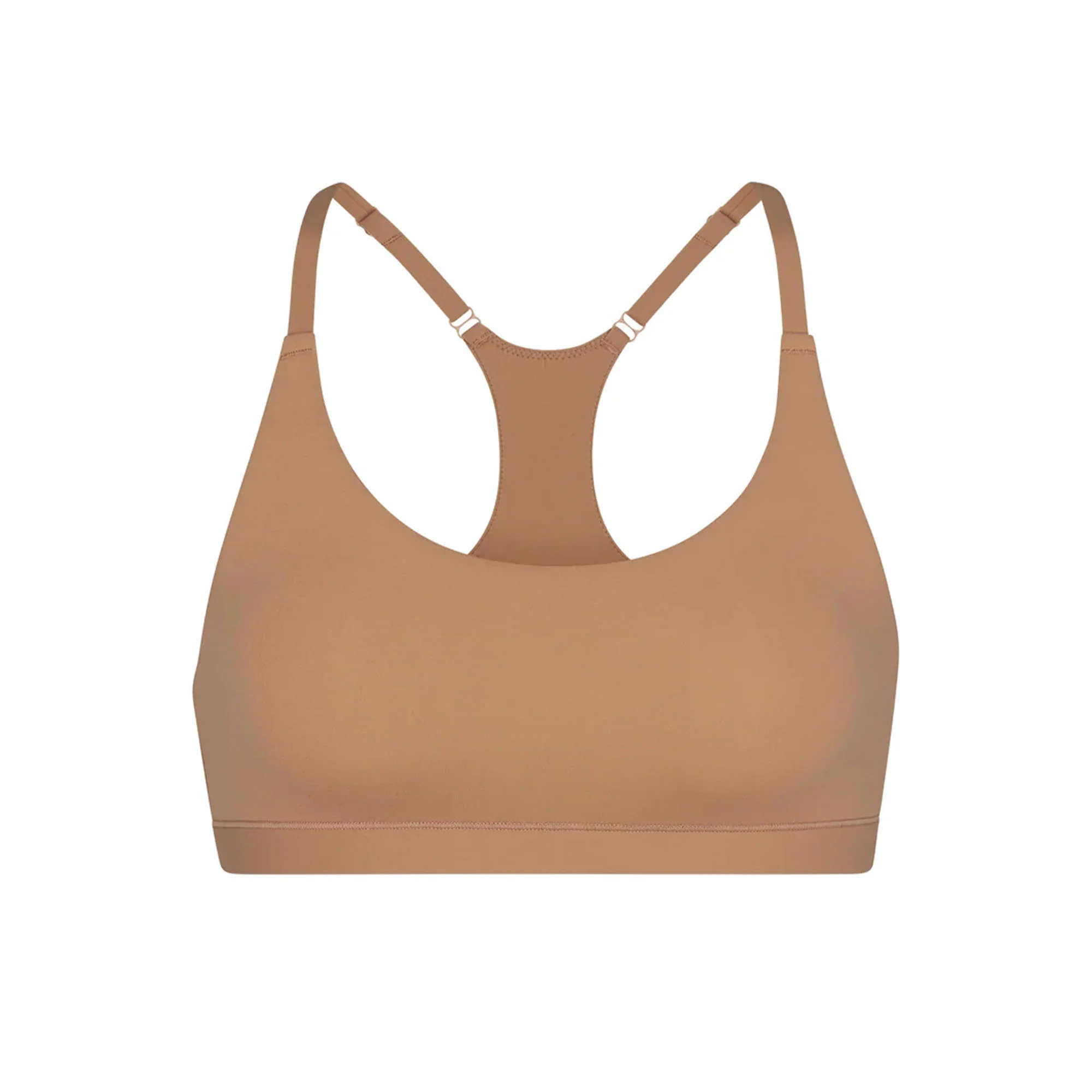 FITS EVERYBODY RACERBACK SCOOP BRALETTE | ONYX