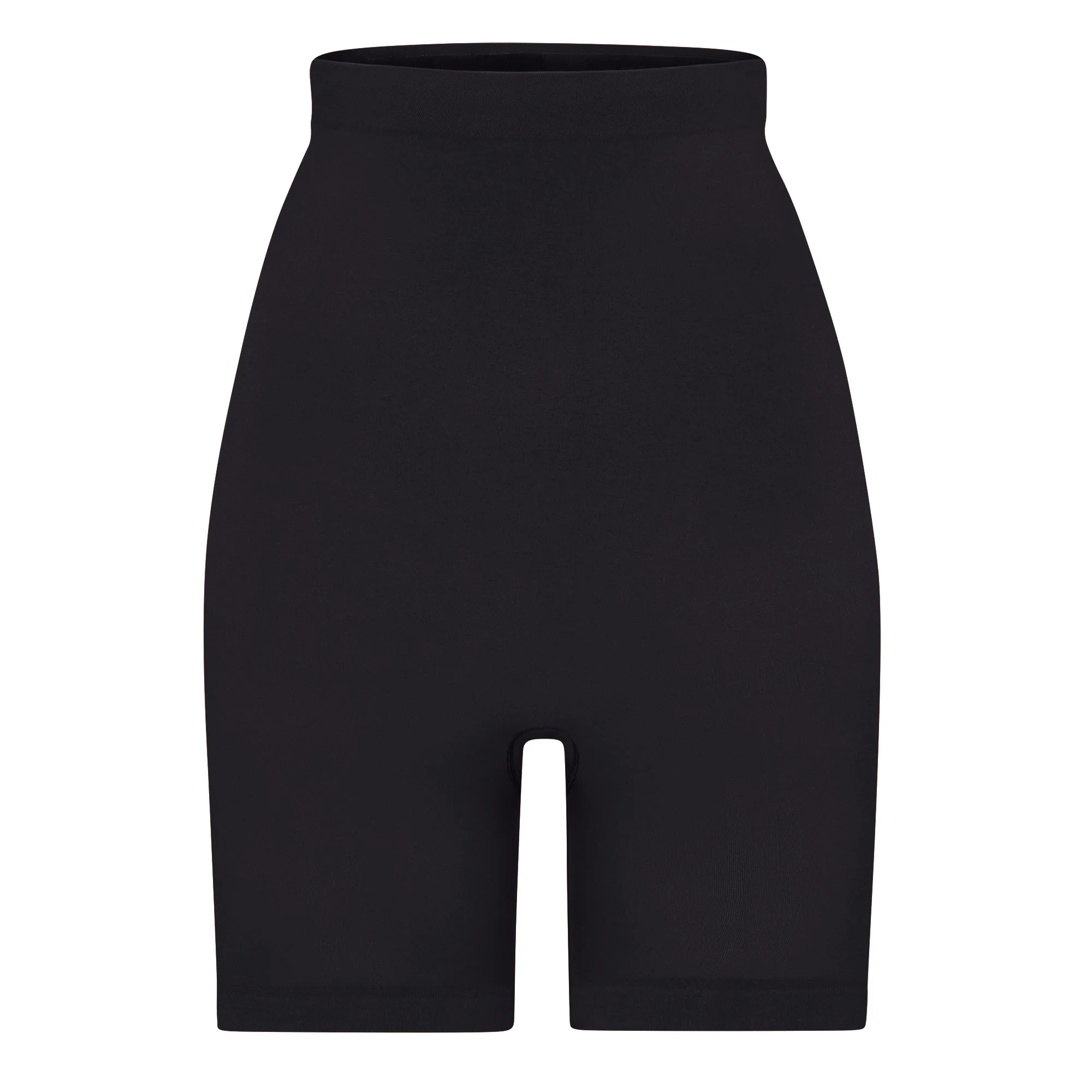 SEAMLESS SCULPT HIGH-WAISTED ABOVE THE KNEE SHORT | ONYX