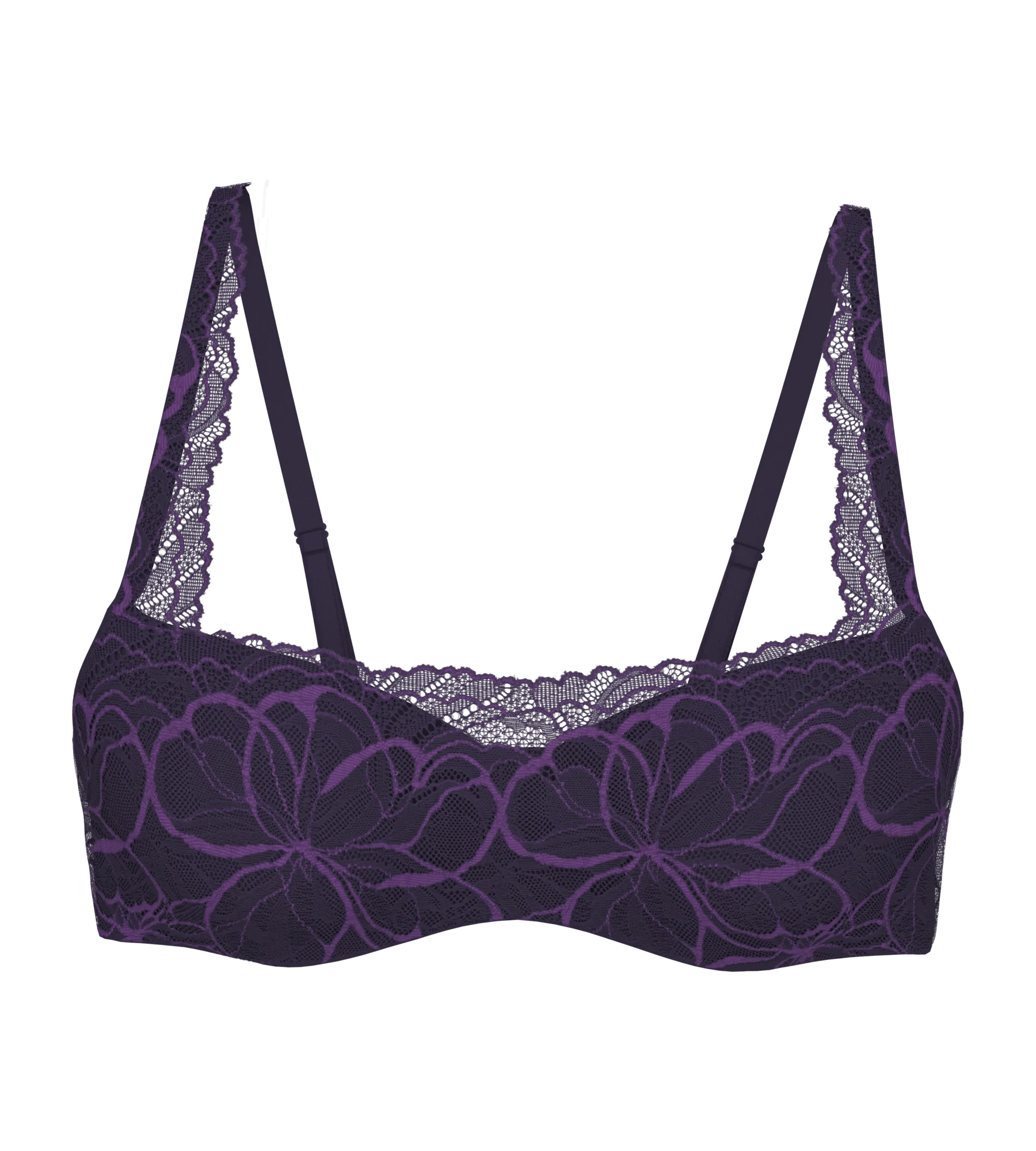Body Make-Up Illusion Lace  Padded bras