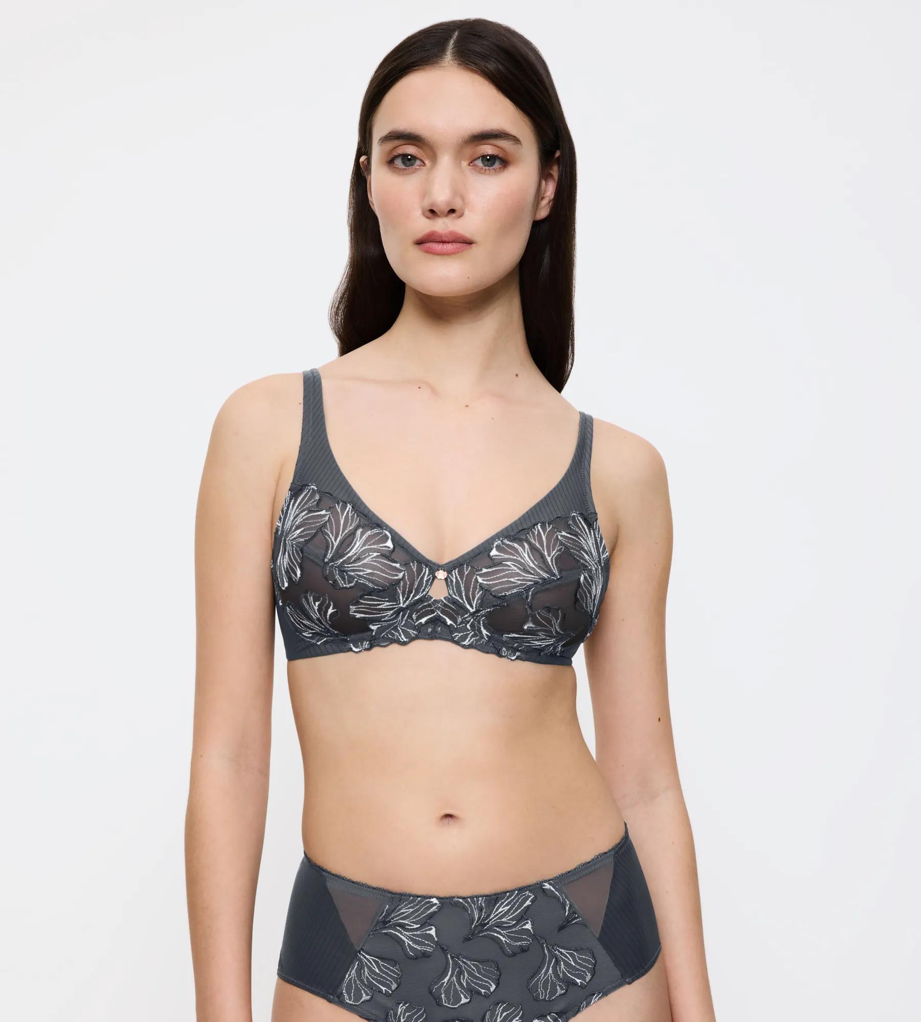 Wild Iris Florale  Non-wired bras
