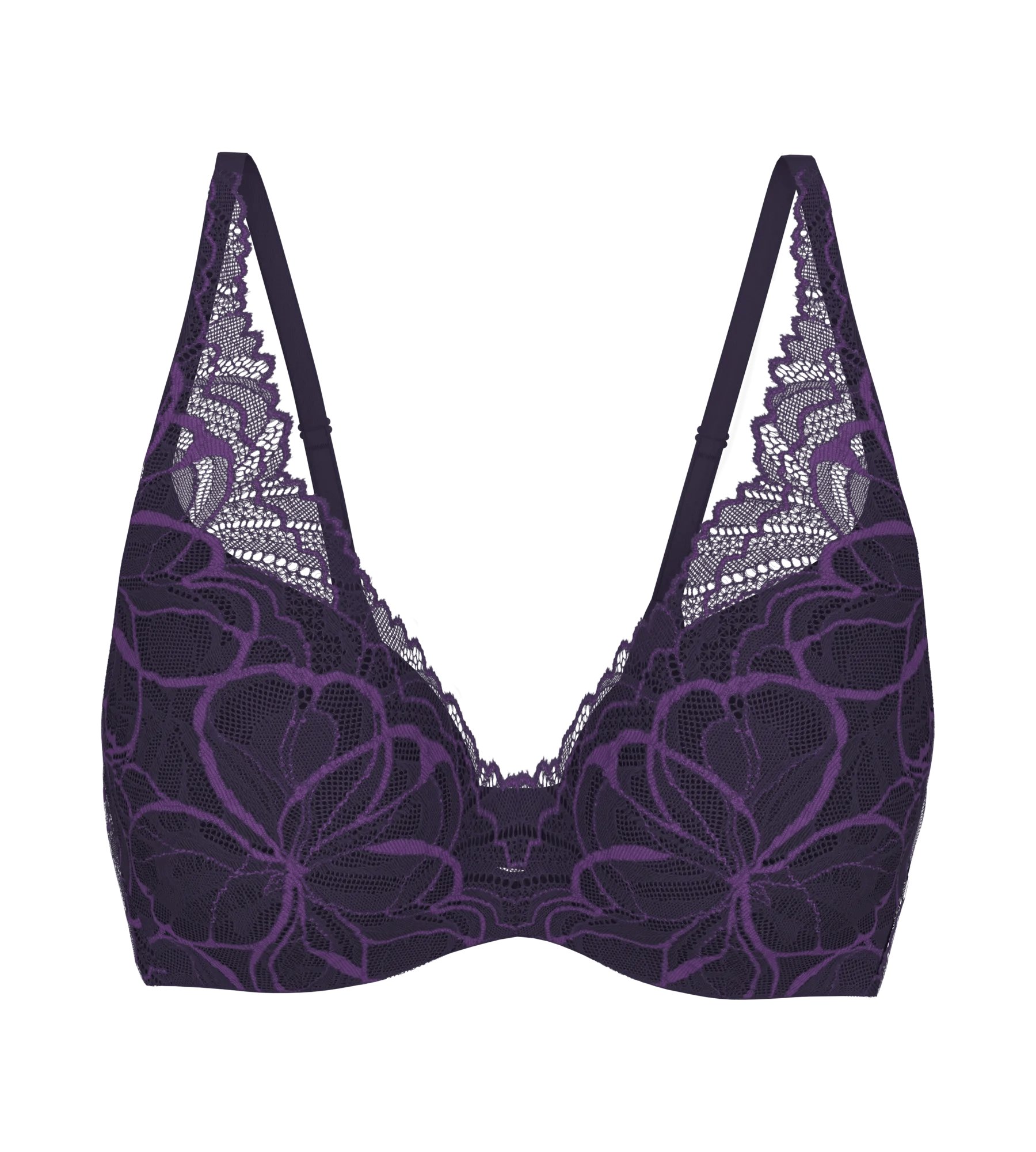 Body Make-Up Illusion Lace  Padded bras