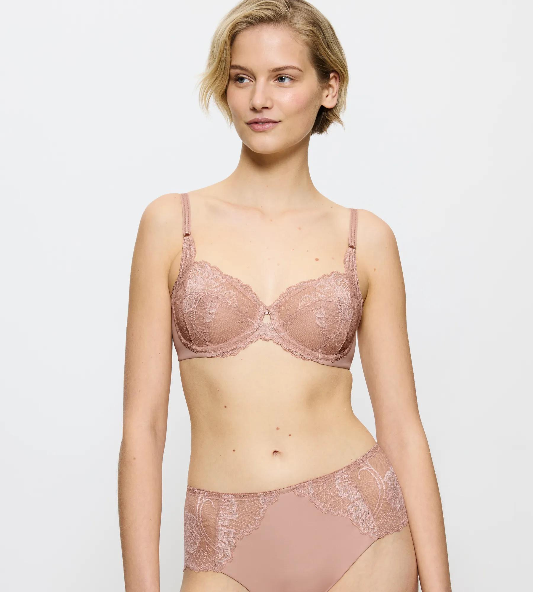 Wild Peony Florale  Underwired bras