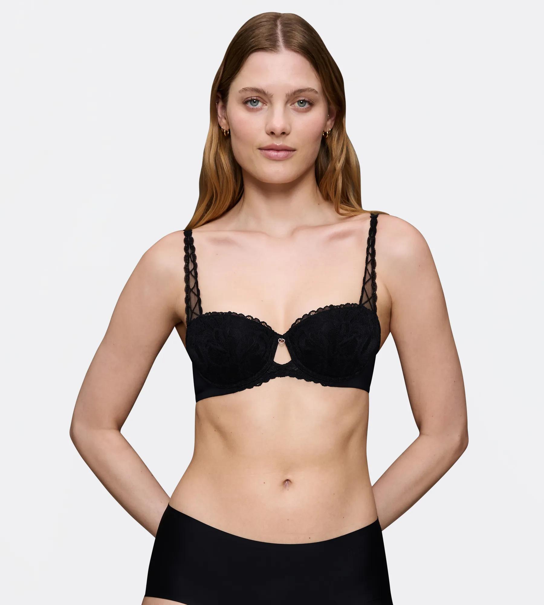 Body Make-Up Illusion Lace  Padded bras