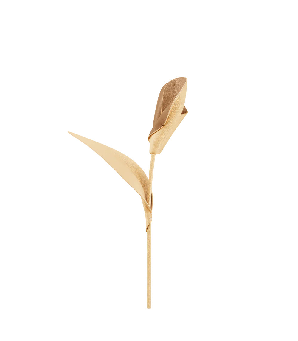 Pili Flower - Textured Duo Wheat