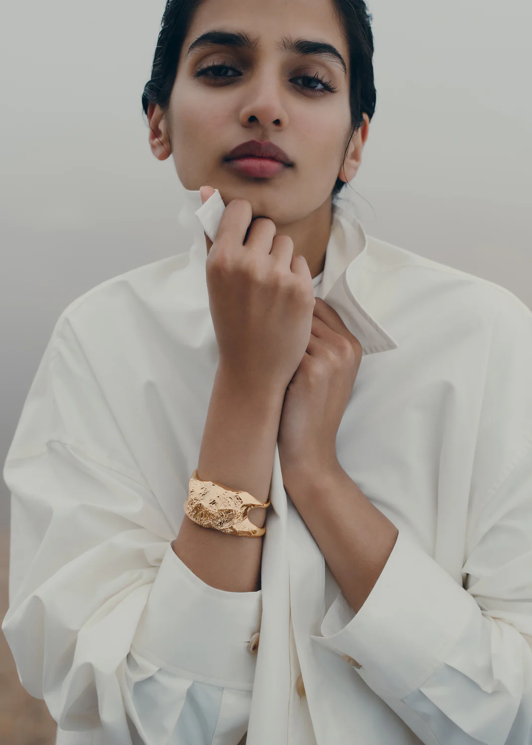 Eroz Cuff-Edition 24 carat gold gilded