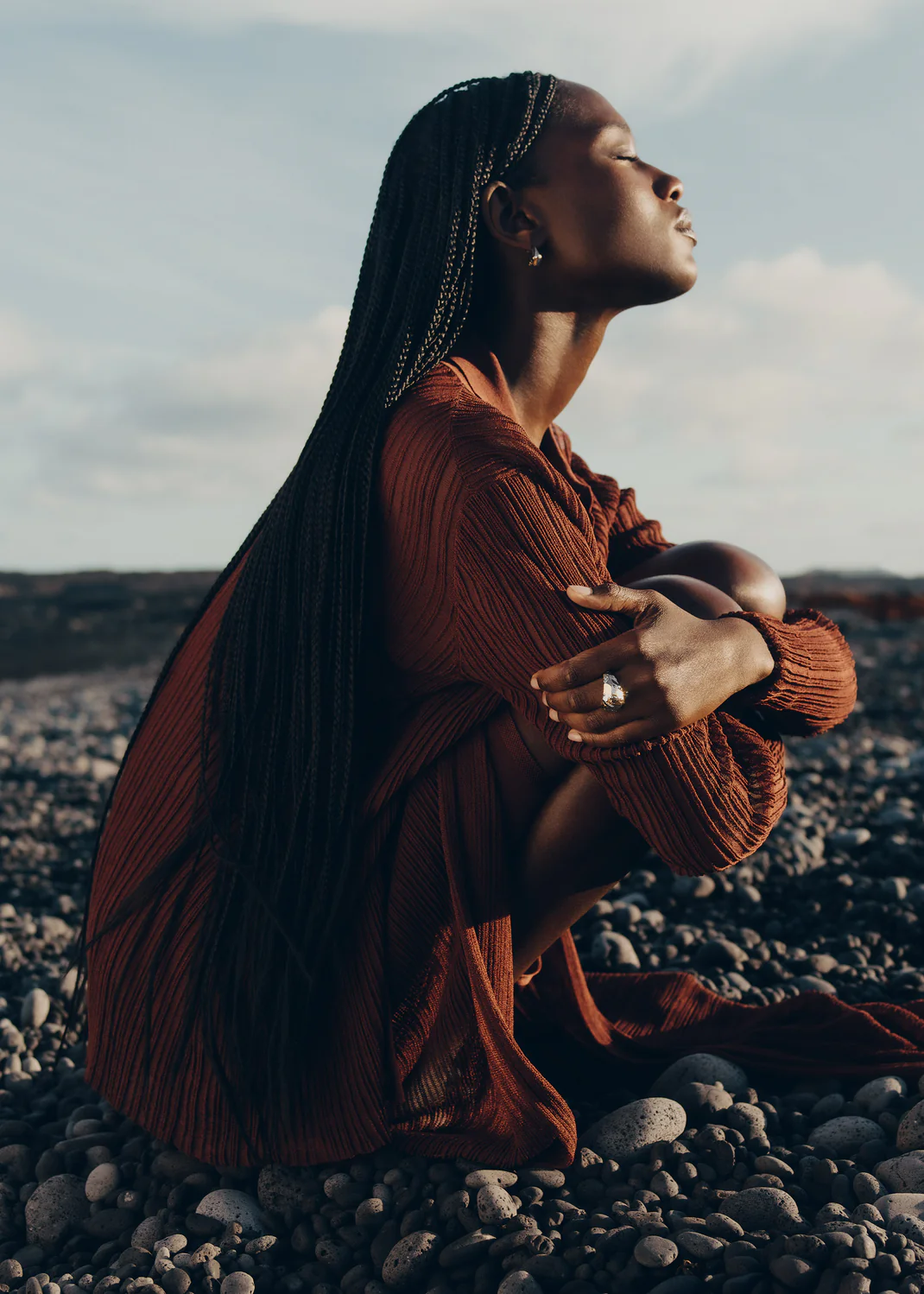 Eroz Ring-Edition Duo palladium with 24 carat gold plating