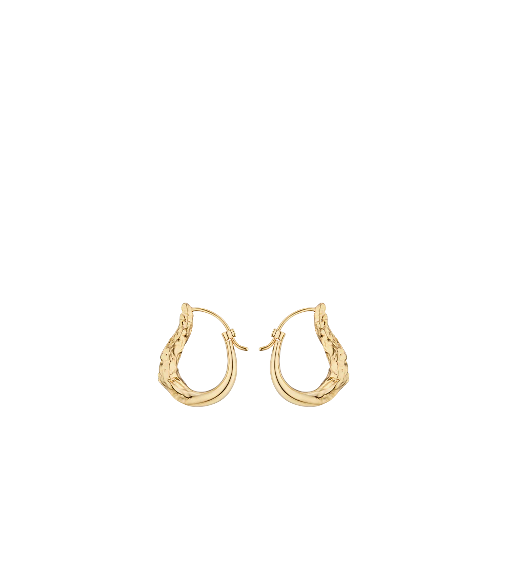 Eroz Slim Hoop Earrings-Edition gilded edition