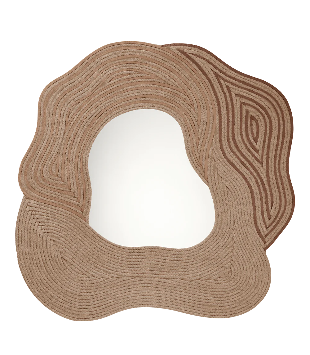 Oco Mirror - Textured Camel