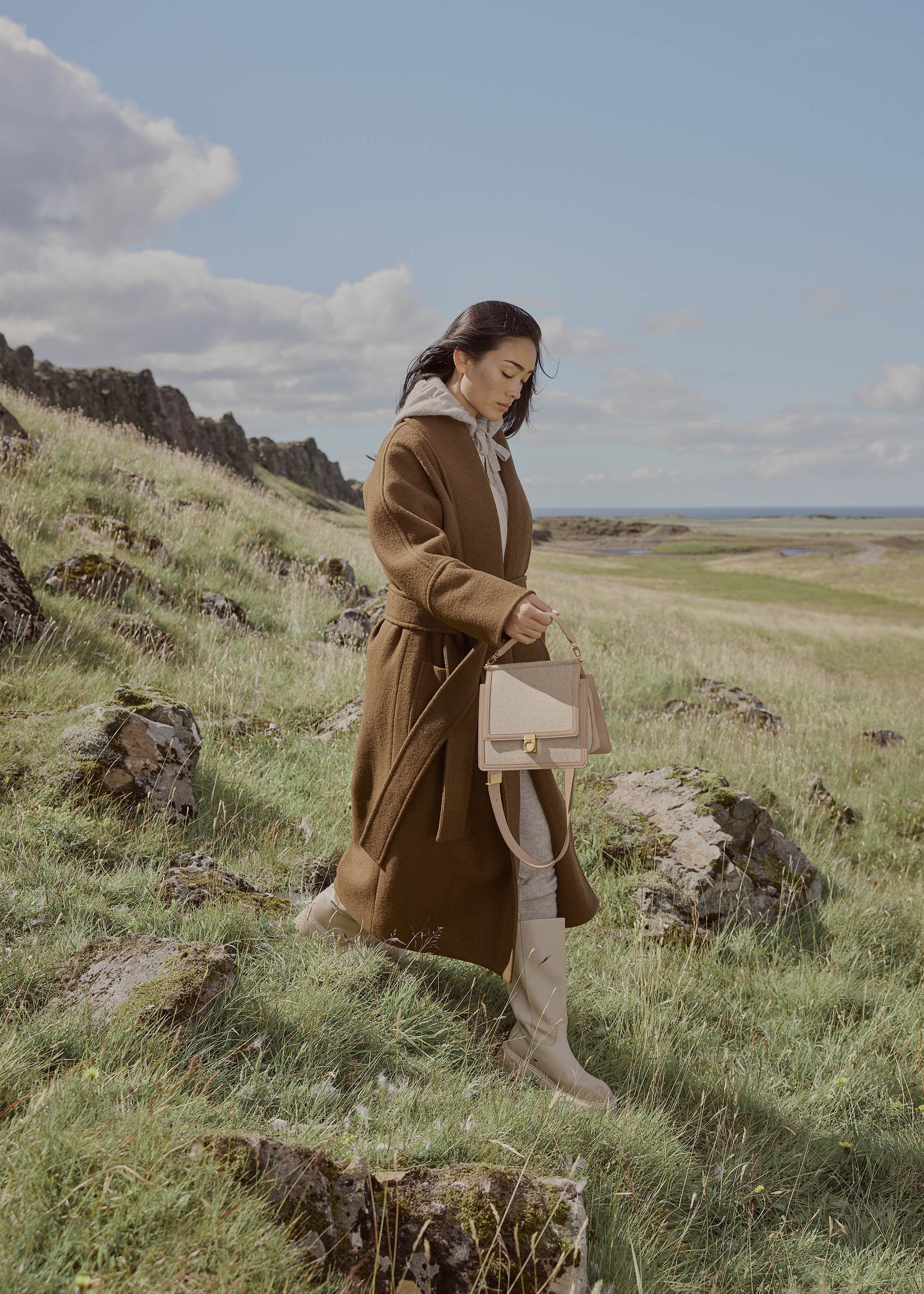 Numéro Sept - Duo Taupe Canvas