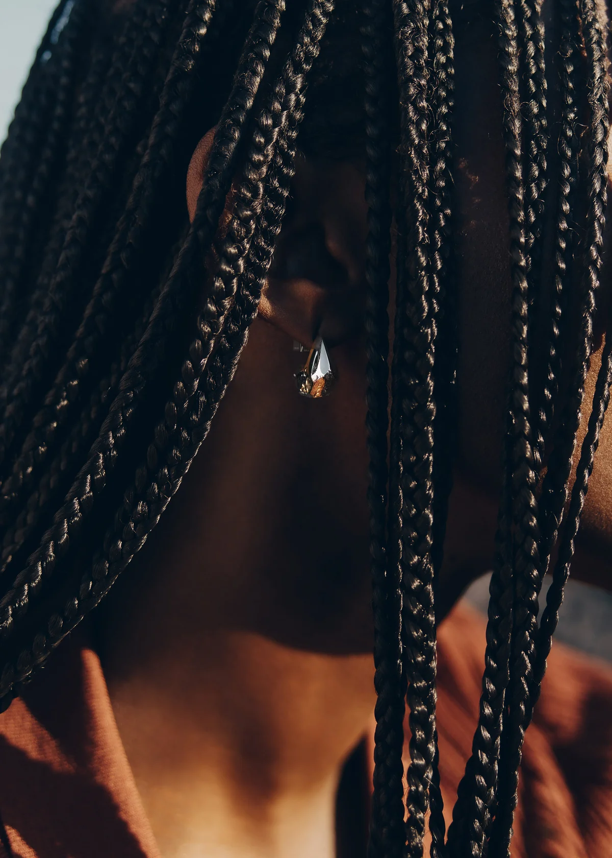 Eroz Stud Earrings-Edition Duo palladium with 24 carat gold plating