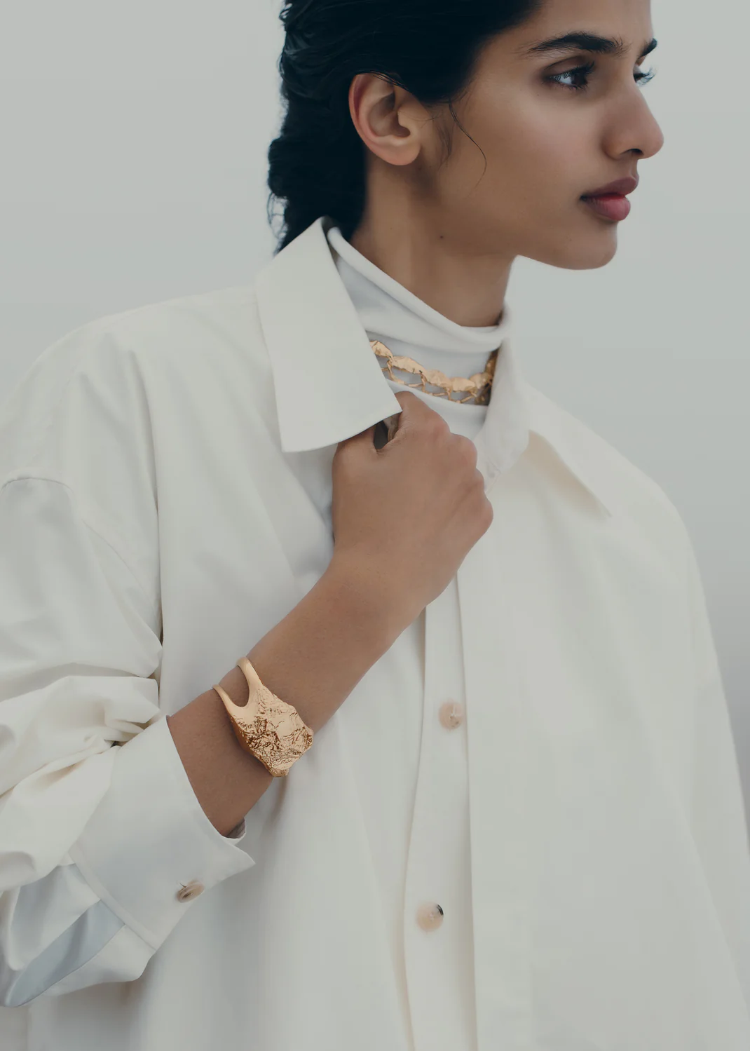 Eroz Cuff-Edition 24 carat gold gilded