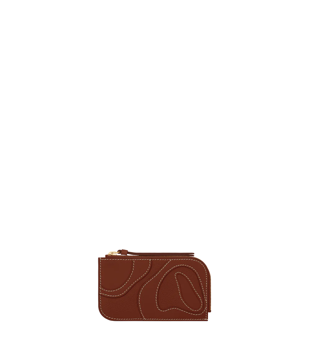 Atla Card Holder - Duo Cognac
