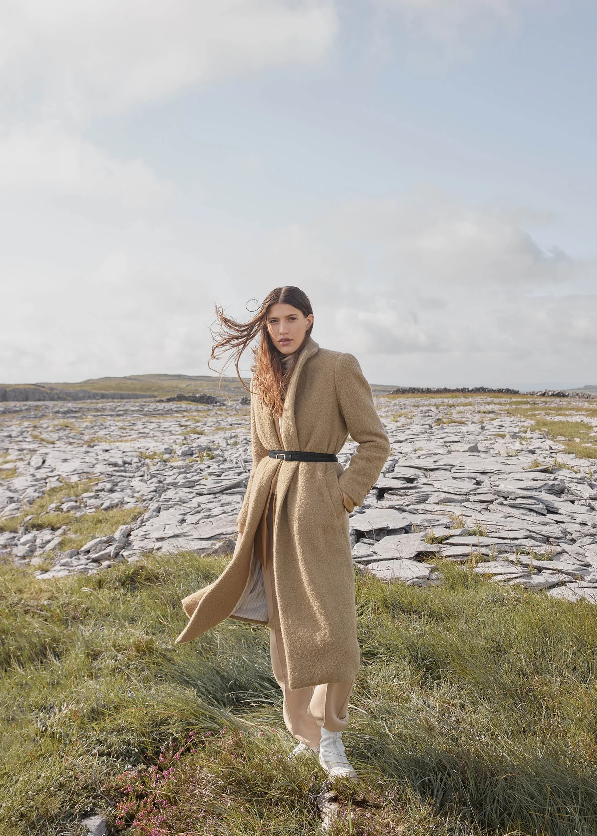 Thin Umi Belt-Edition Textured Black