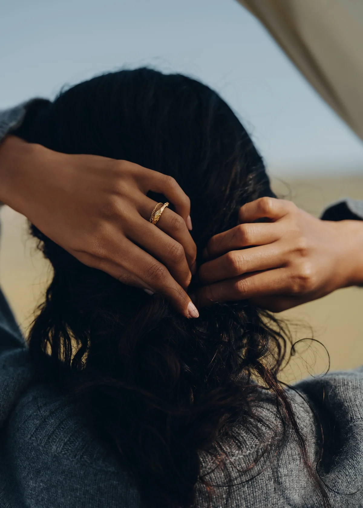 Eroz Chain Ring-Edition gilded edition