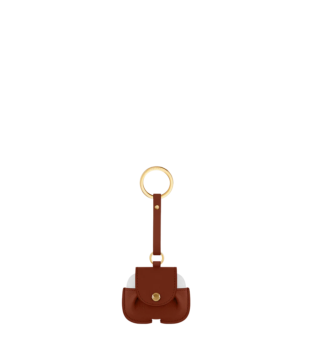 Airpods case - Duo Cognac