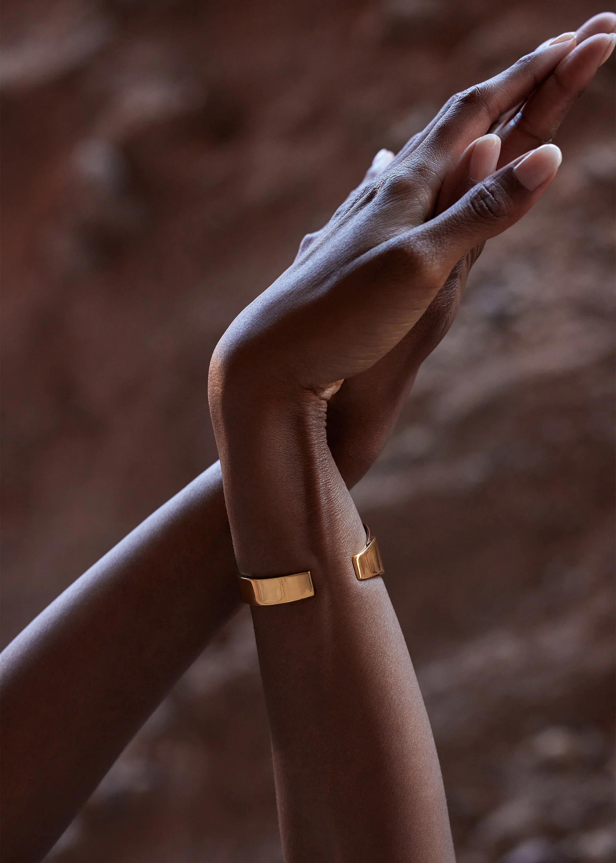 Éole Cuff-Edition 24 carat gold gilded